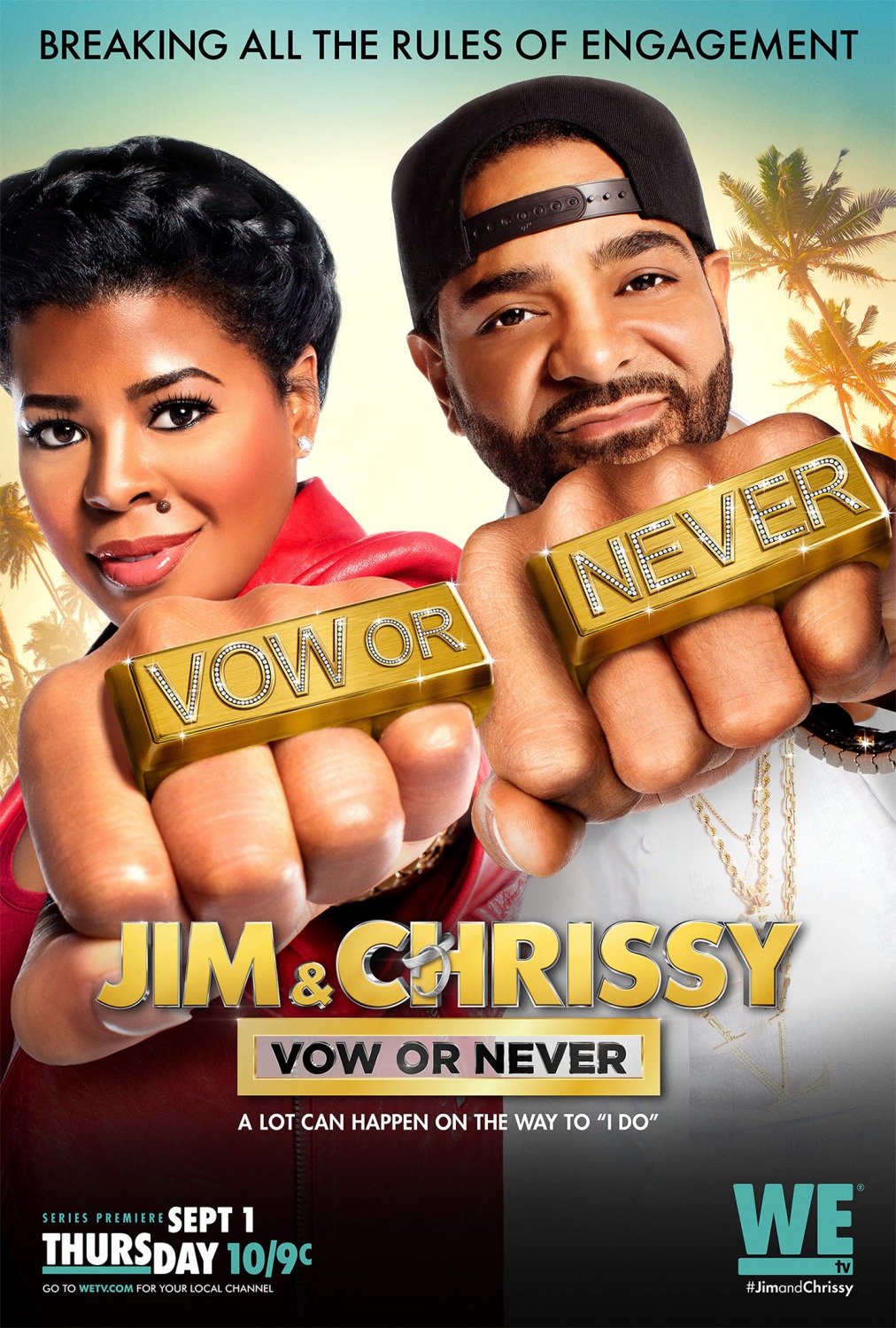 Extra Large TV Poster Image for Jim & Chrissy: Vow or Never 