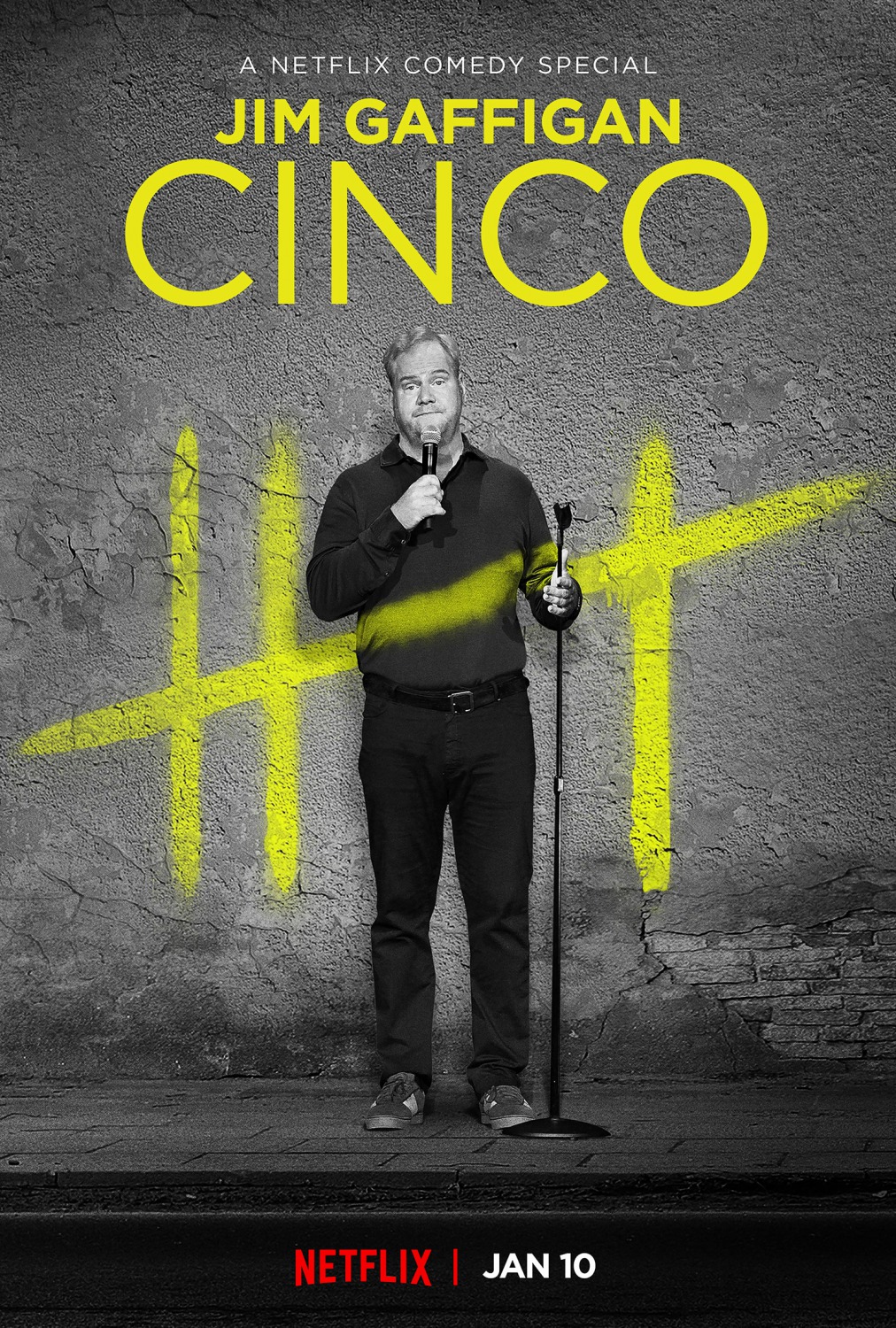 Extra Large TV Poster Image for Jim Gaffigan: Cinco 