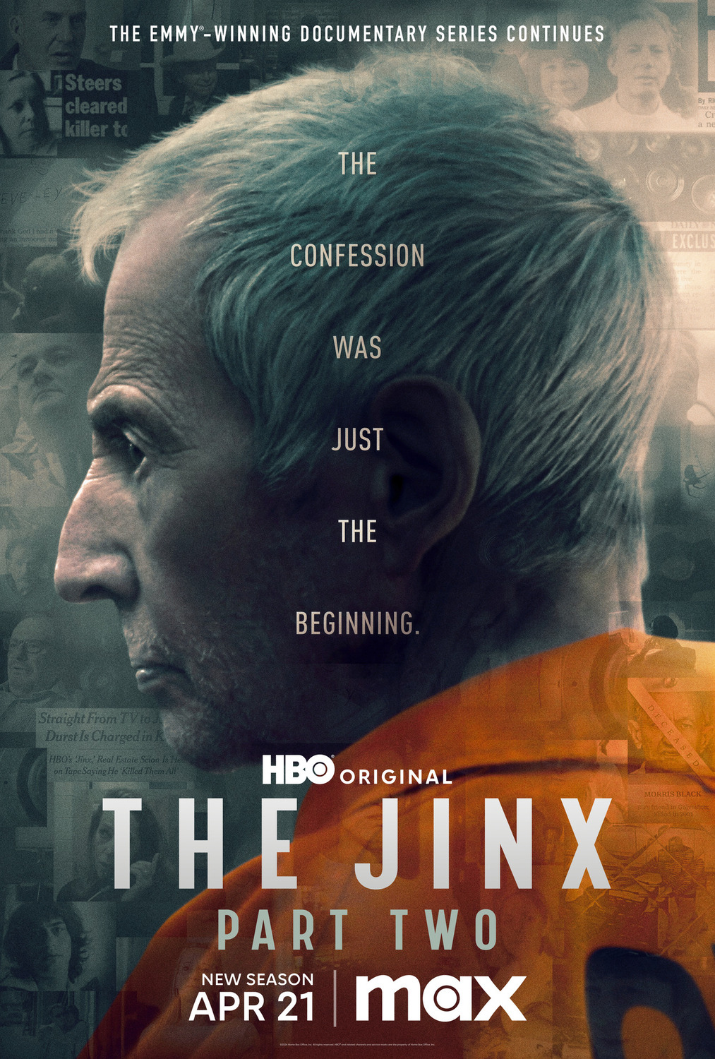 Extra Large TV Poster Image for The Jinx: The Life and Deaths of Robert Durst (#2 of 2)