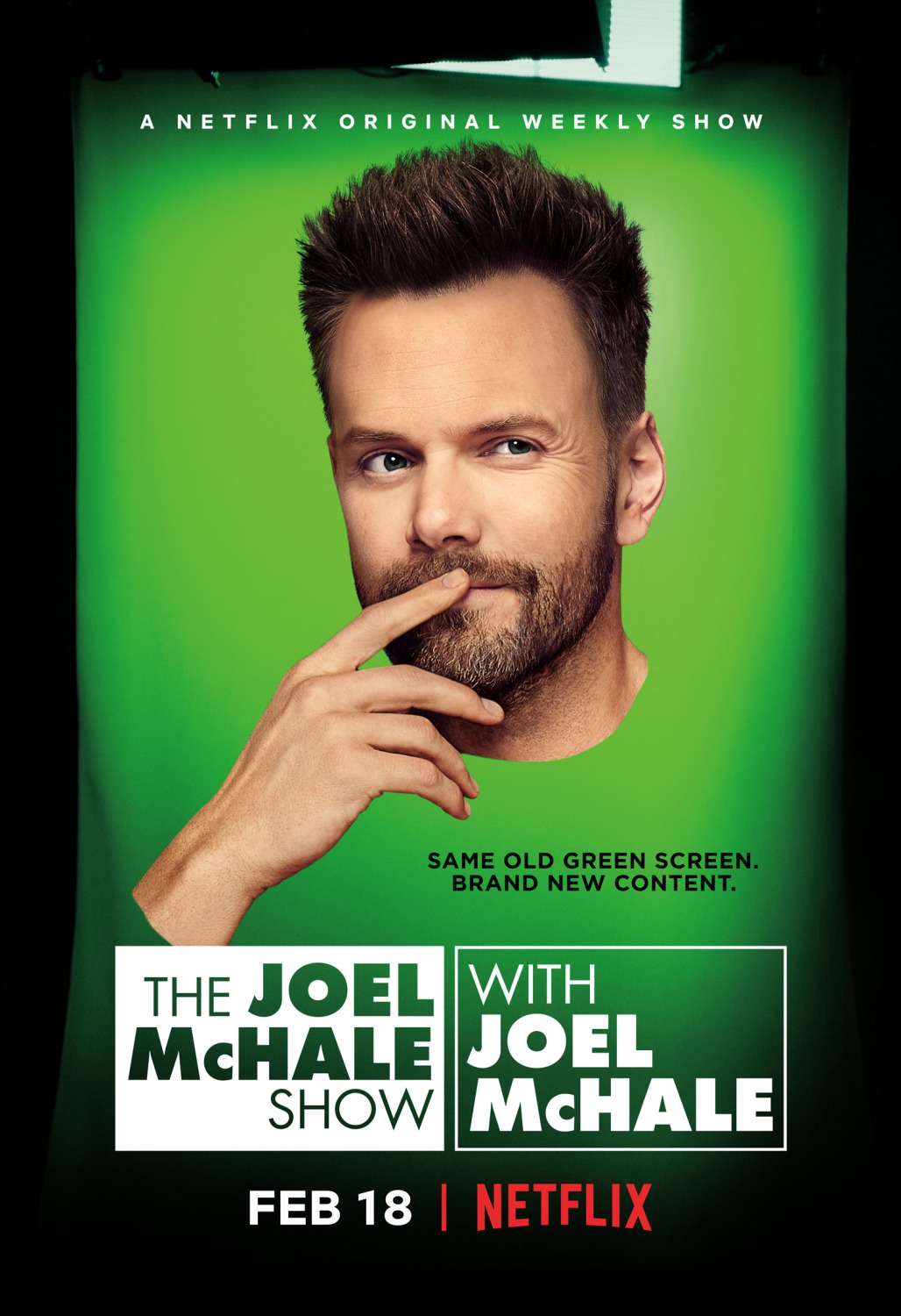 Extra Large TV Poster Image for The Joel McHale Show 