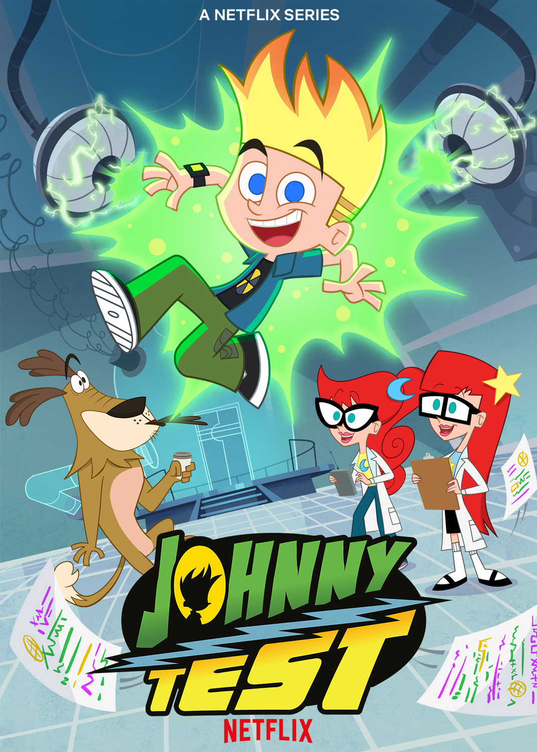 Extra Large TV Poster Image for Johnny Test 