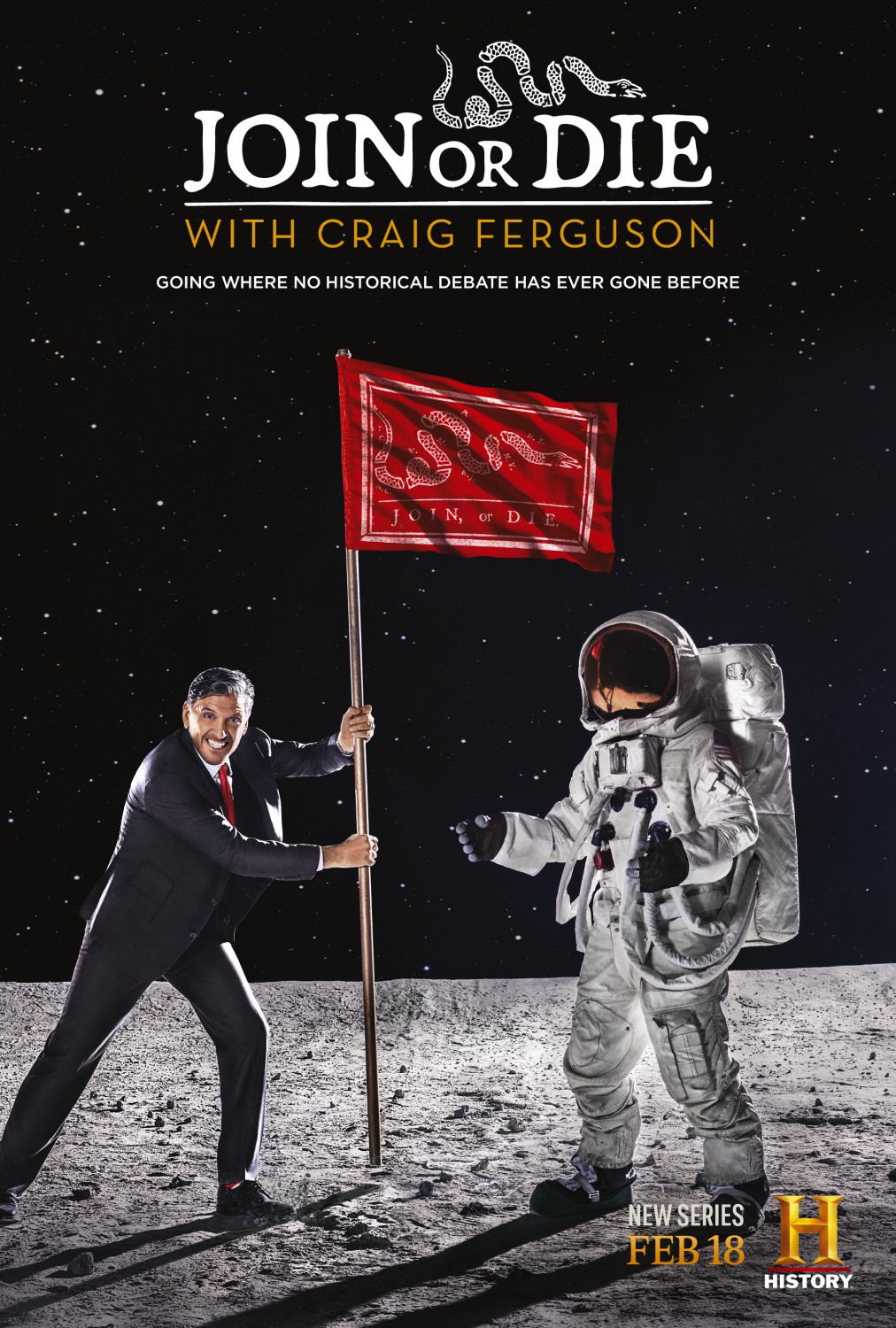 Extra Large TV Poster Image for Join or Die with Craig Ferguson (#4 of 4)