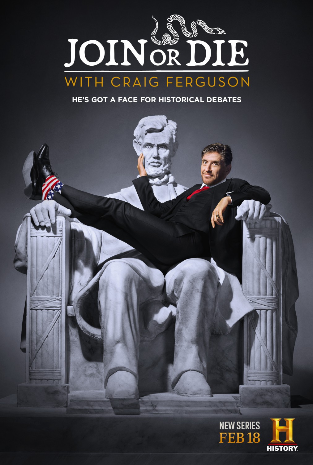 Extra Large TV Poster Image for Join or Die with Craig Ferguson (#1 of 4)
