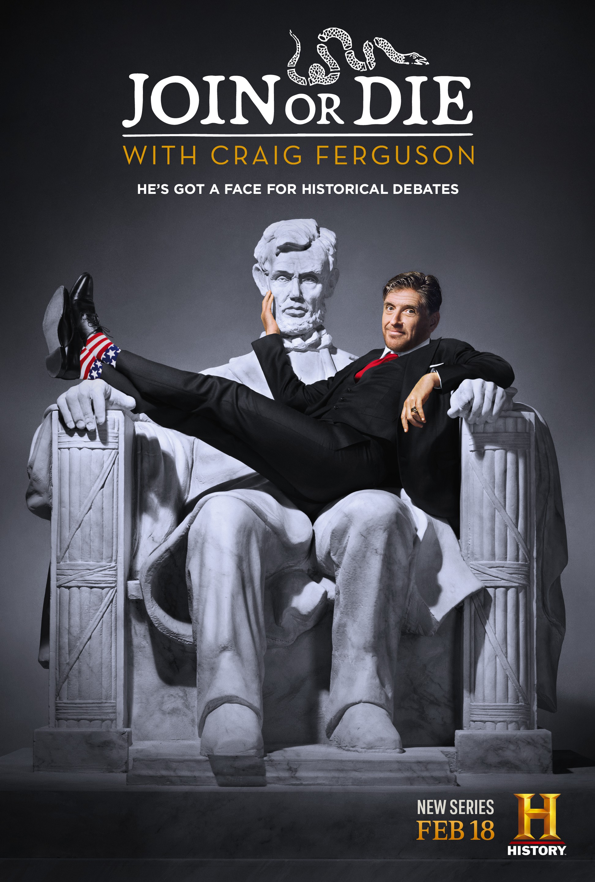 Mega Sized TV Poster Image for Join or Die with Craig Ferguson (#1 of 4)