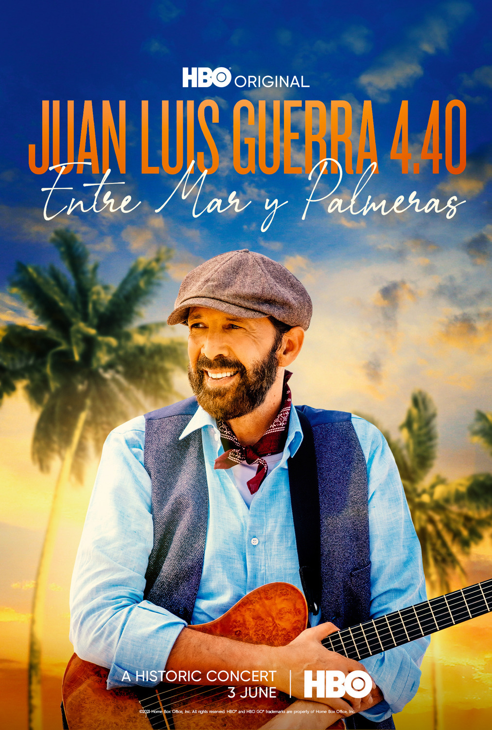 Extra Large TV Poster Image for Juan Luis Guerra: Entre Mar y Palmeras 