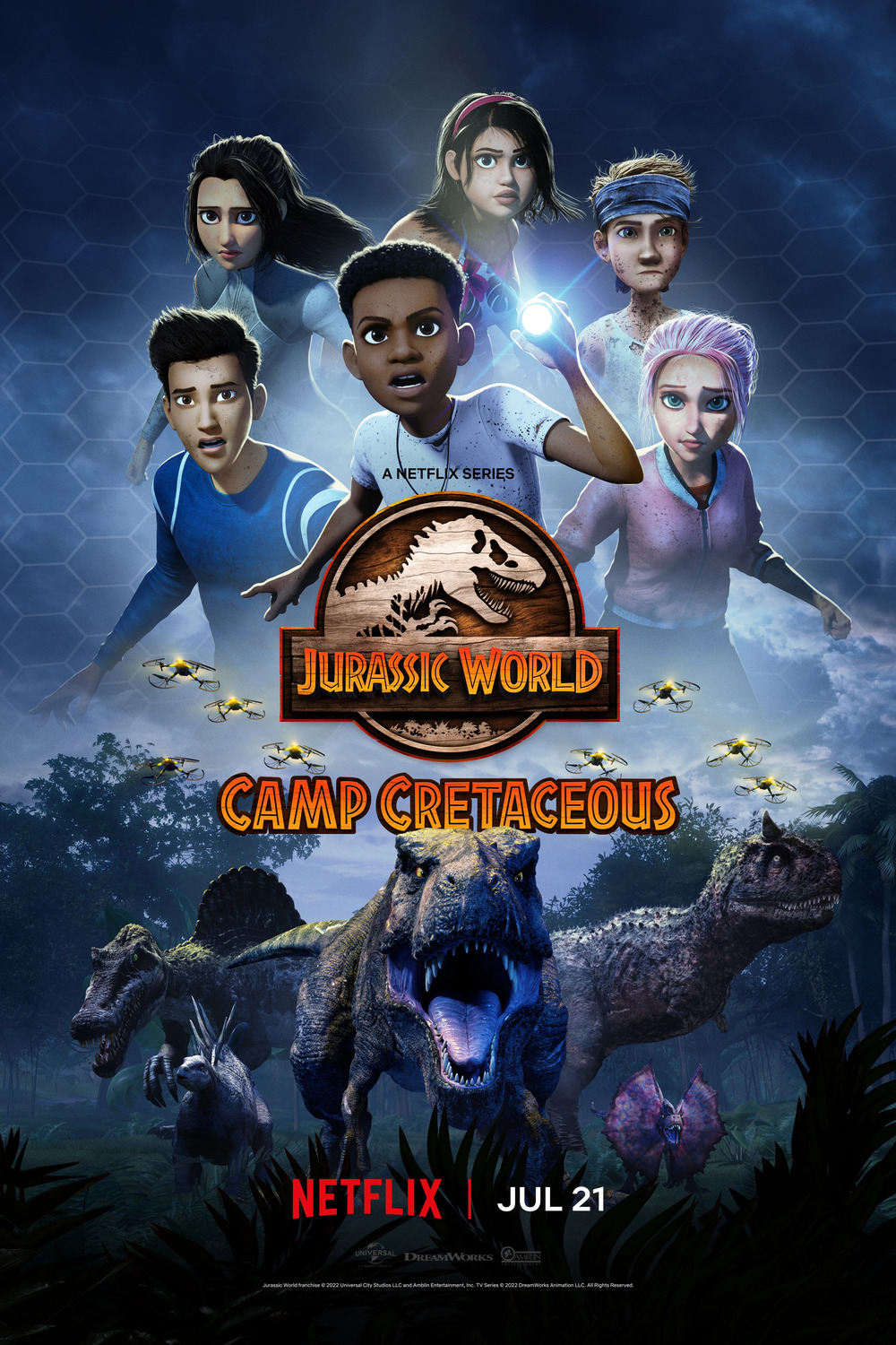 Extra Large TV Poster Image for Jurassic World: Camp Cretaceous (#8 of 9)