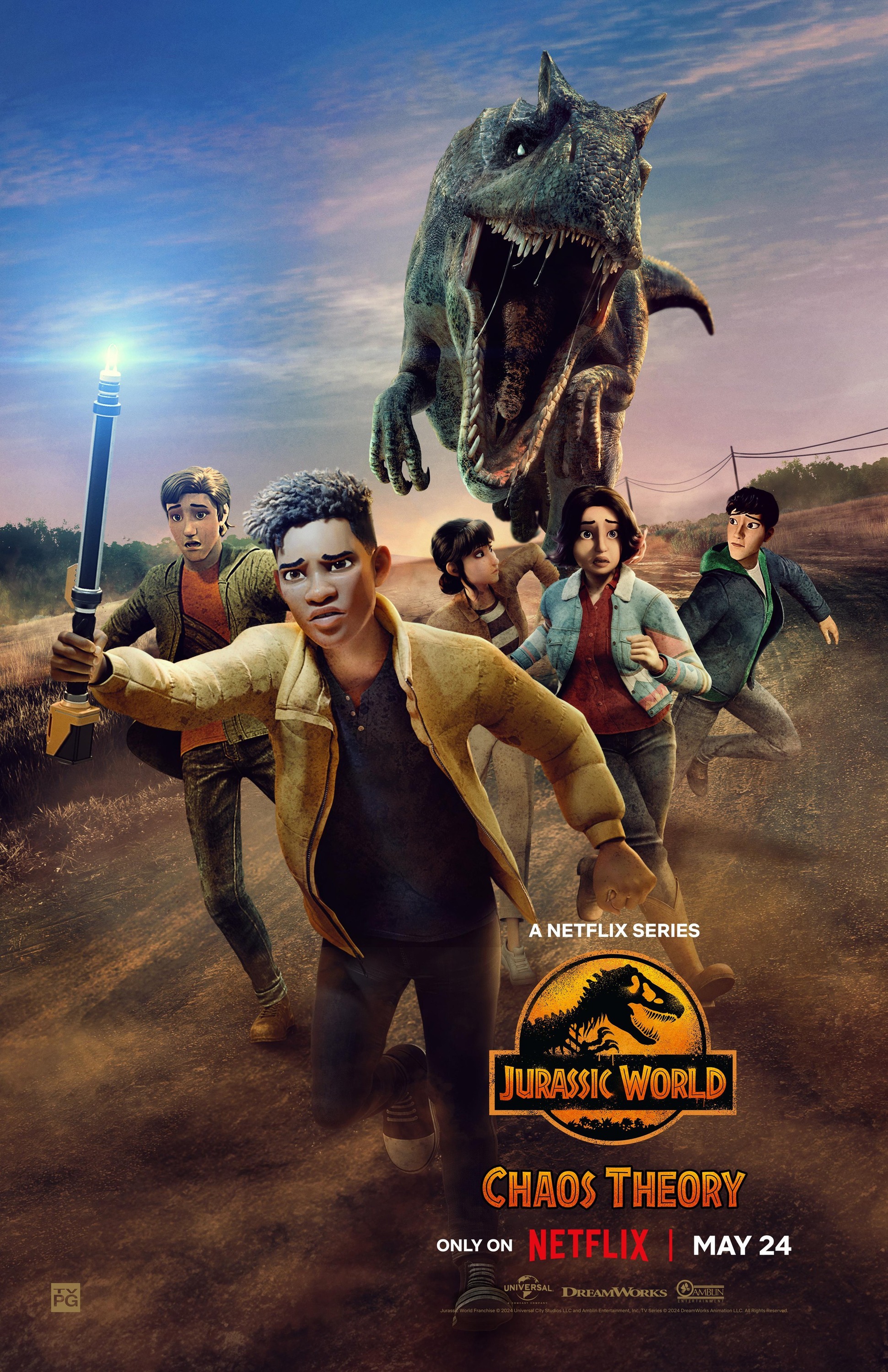 Mega Sized TV Poster Image for Jurassic World: Chaos Theory (#2 of 6)