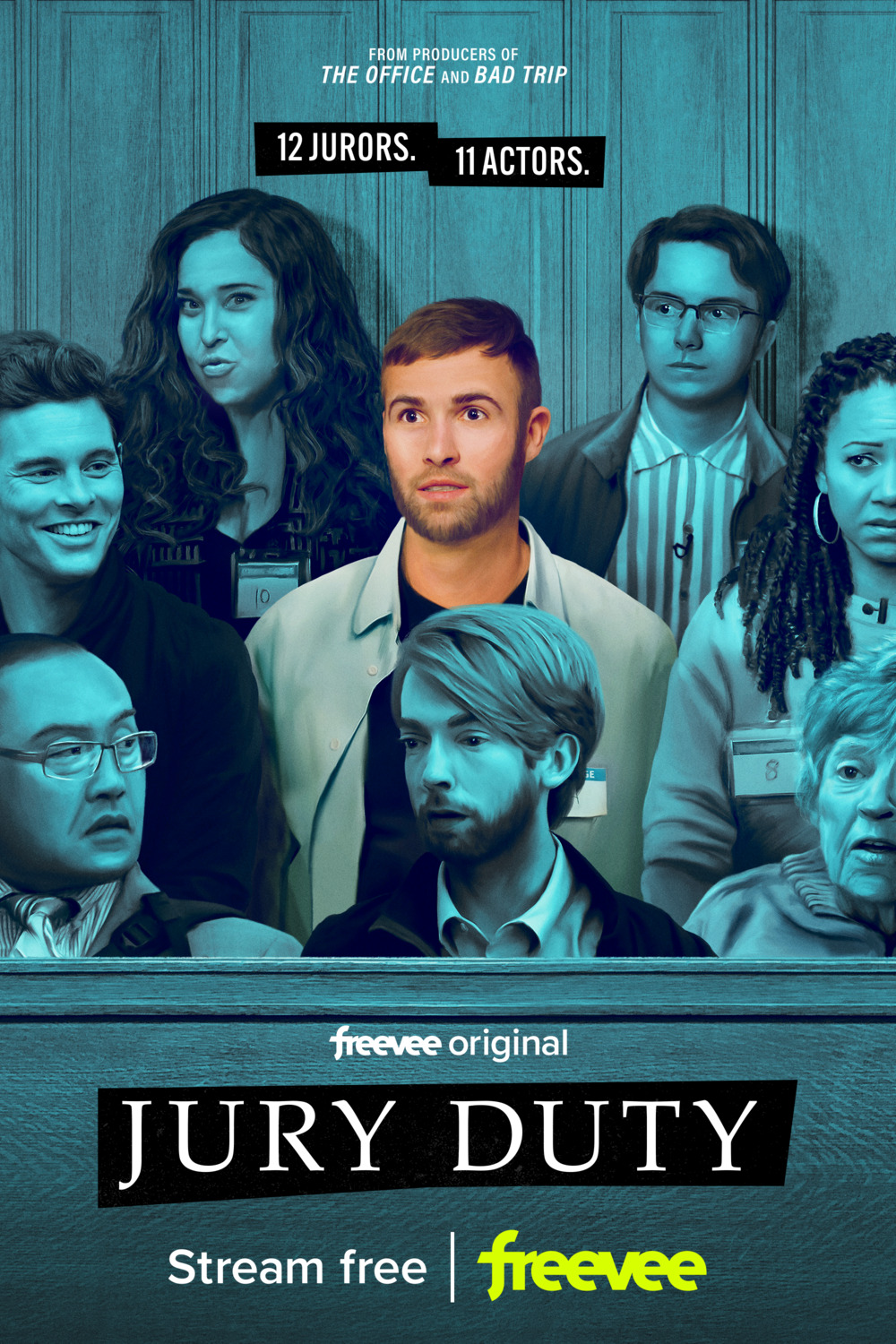 Extra Large TV Poster Image for Jury Duty 