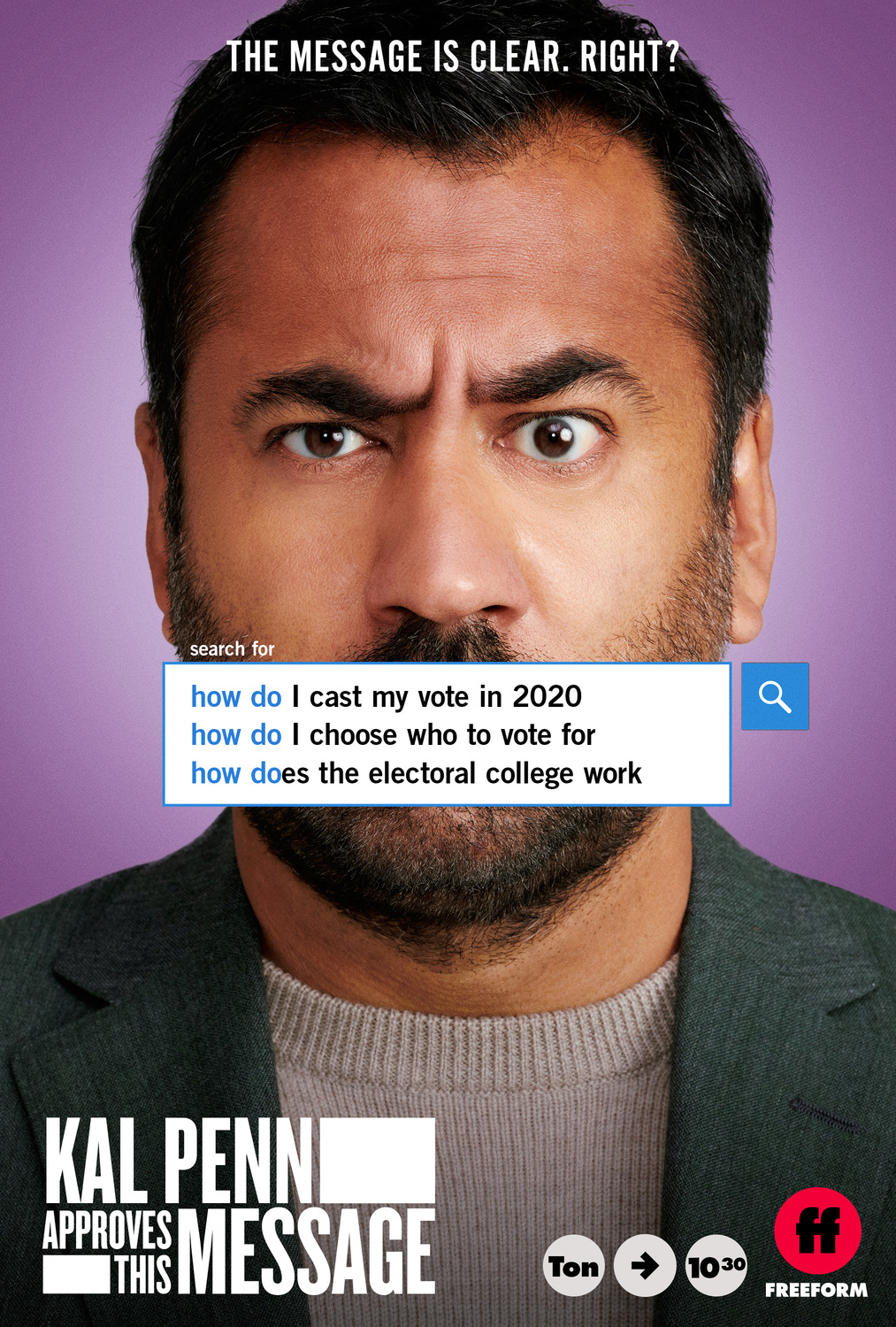 Extra Large TV Poster Image for Kal Penn Approves This Message (#3 of 6)