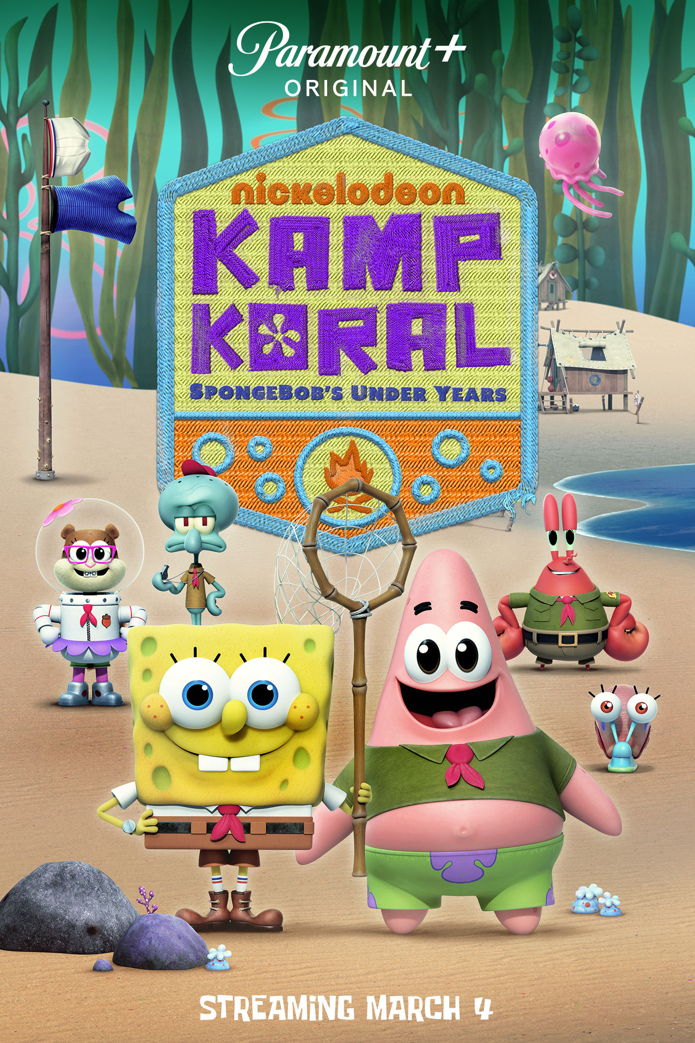 Mega Sized TV Poster Image for Kamp Koral: SpongeBob's Under Years 