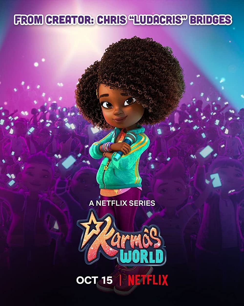 Extra Large TV Poster Image for Karma's World 