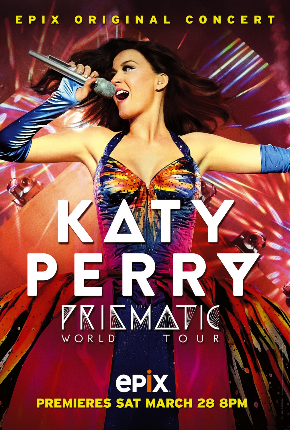 Extra Large TV Poster Image for Katy Perry: The Prismatic World Tour (#1 of 2)