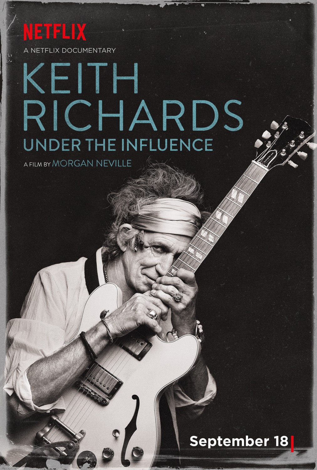 Extra Large TV Poster Image for Keith Richards: Under the Influence 