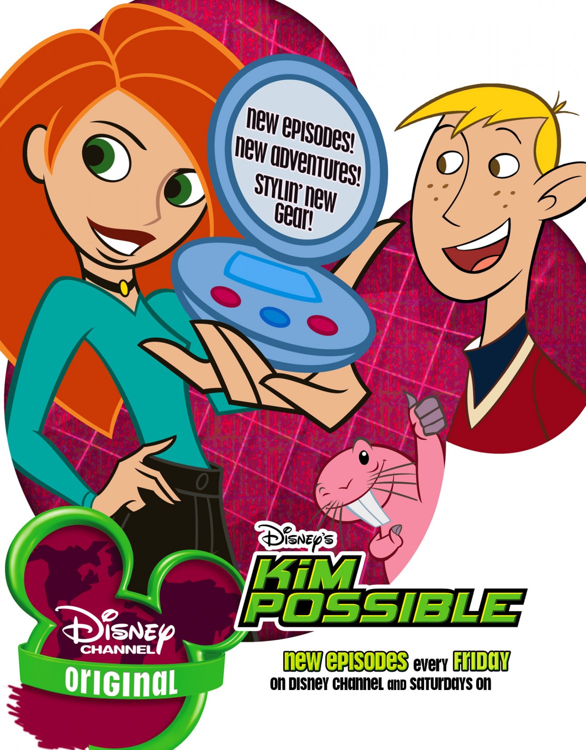 Extra Large TV Poster Image for Kim Possible (#4 of 4)