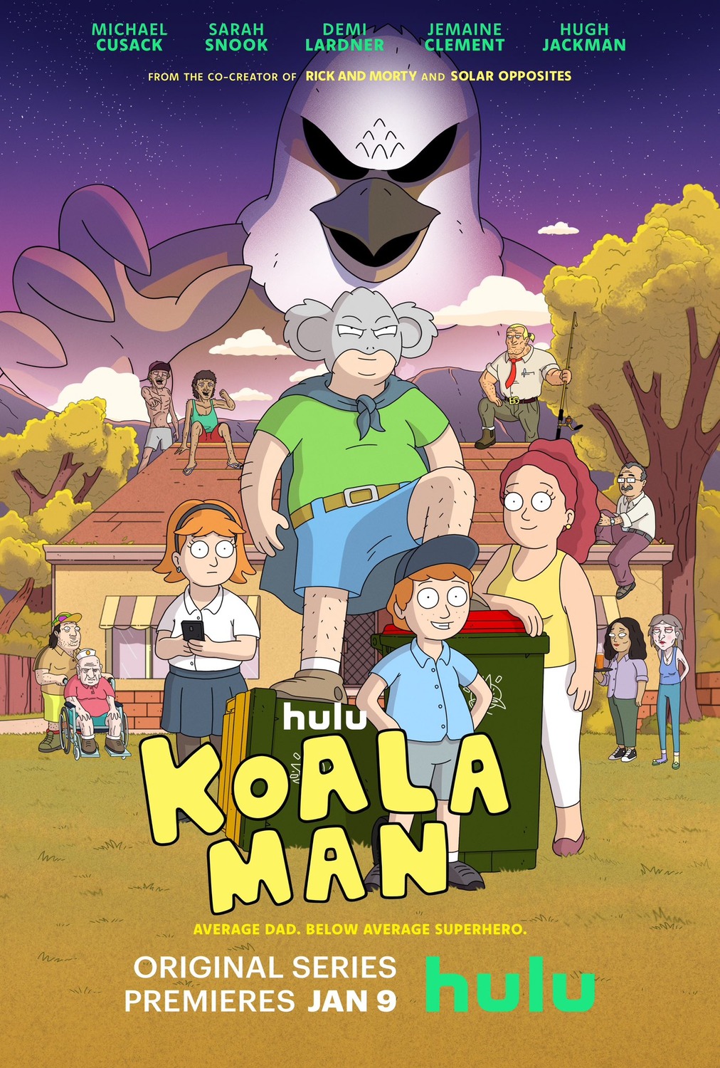 Extra Large TV Poster Image for Koala Man 