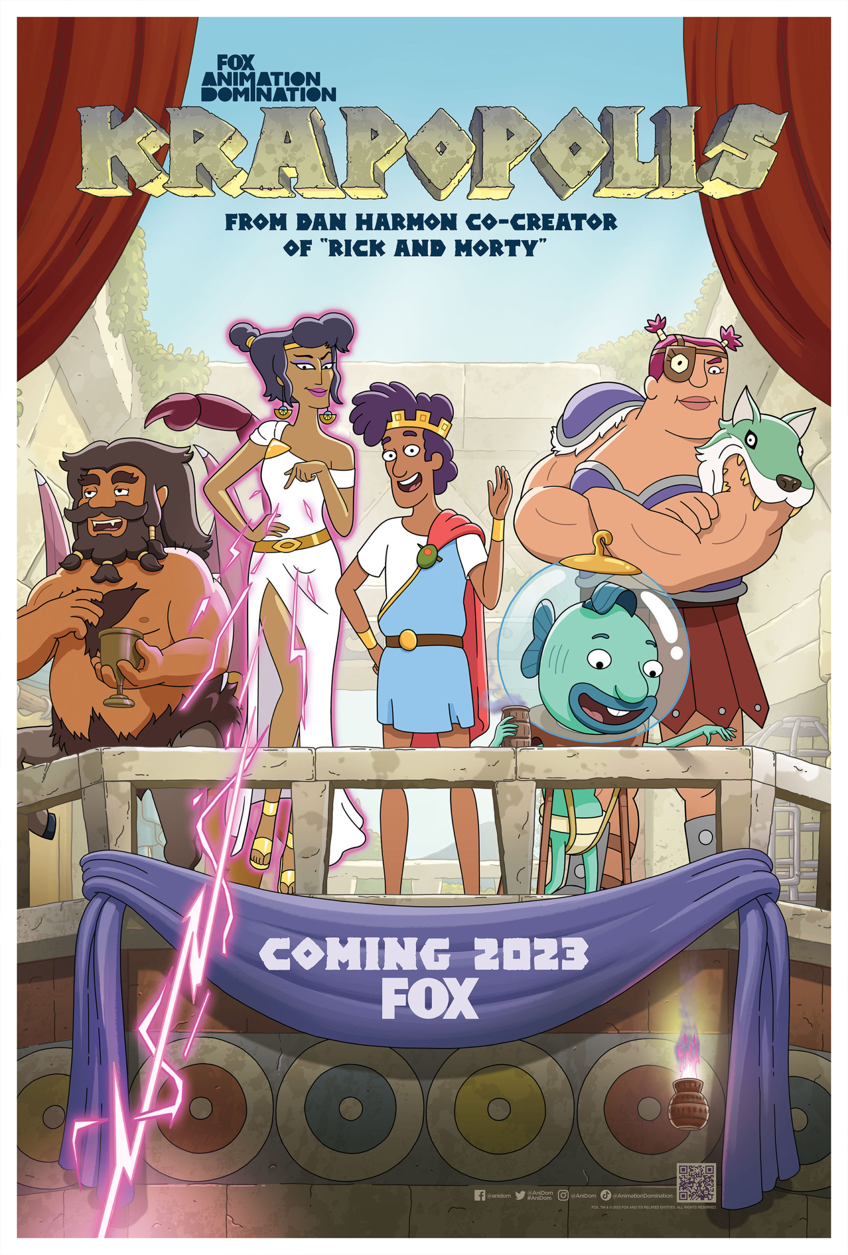 Mega Sized TV Poster Image for Krapopolis (#1 of 3)