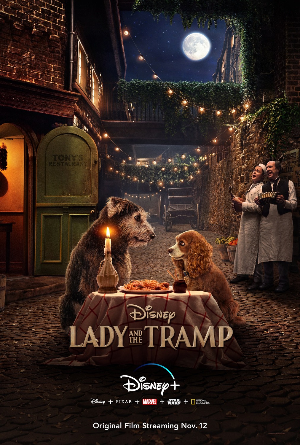 Extra Large TV Poster Image for Lady and the Tramp 