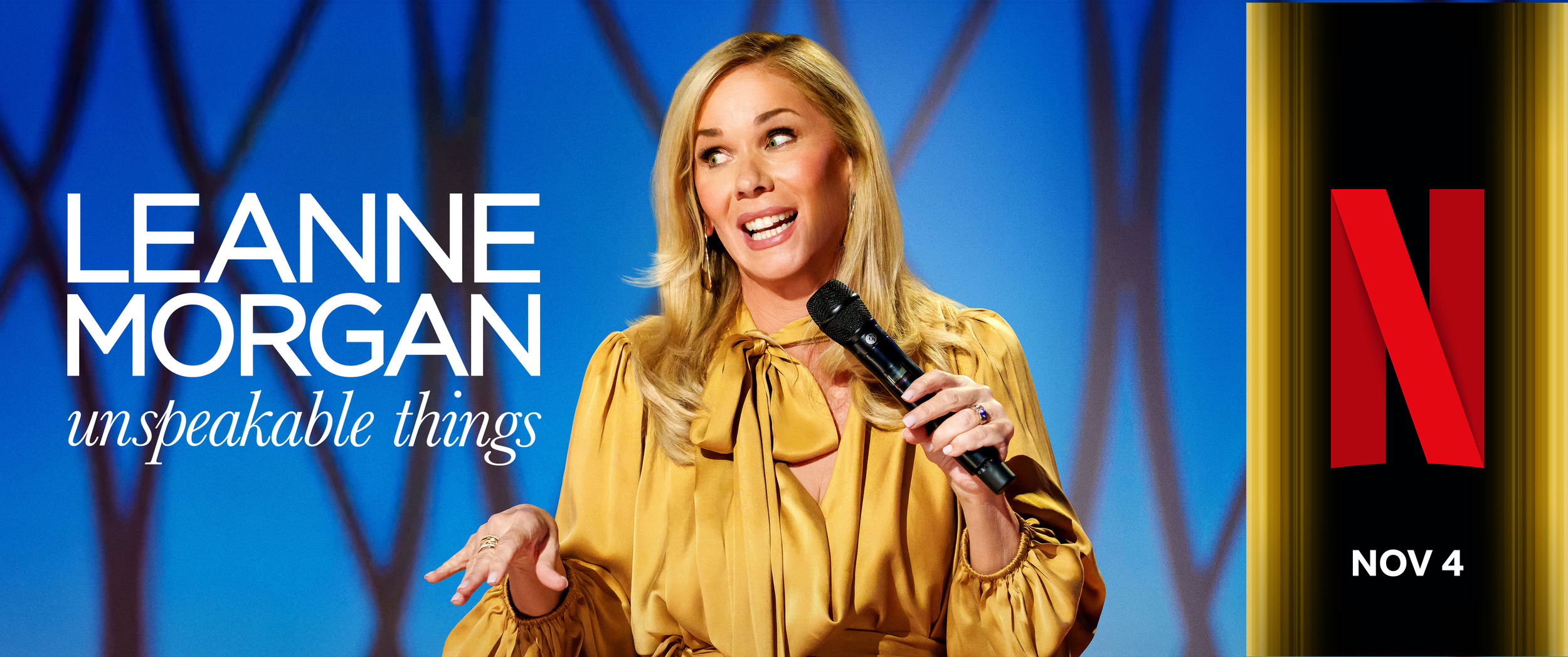 Mega Sized TV Poster Image for Leanne Morgan: Unspeakable Things (#2 of 2)