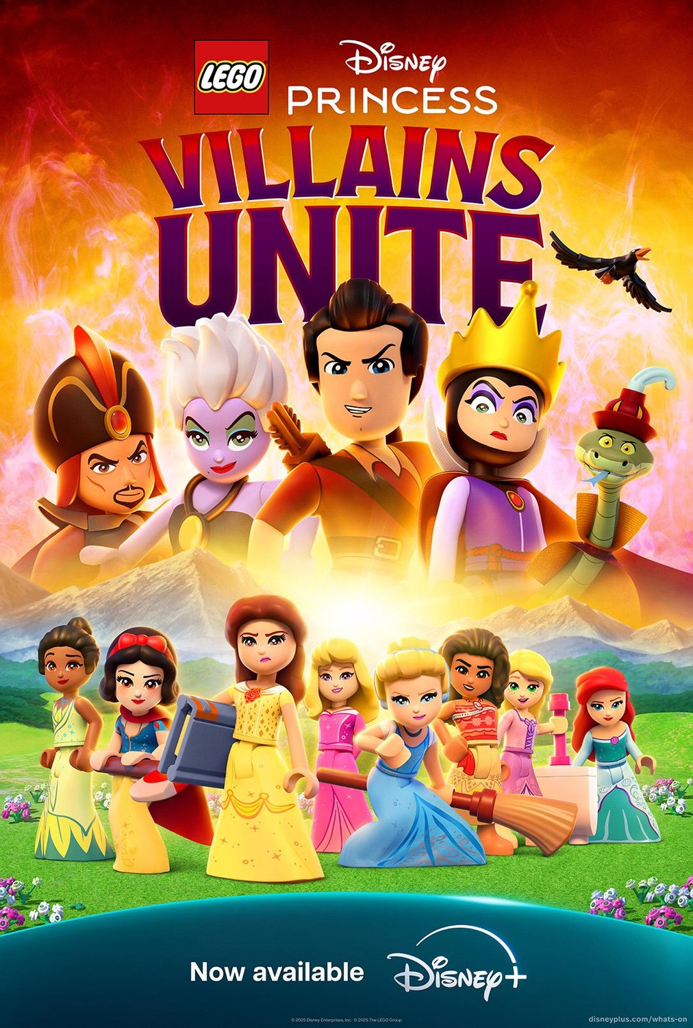 Extra Large TV Poster Image for Lego Disney Princess: Villains Unite (#1 of 2)