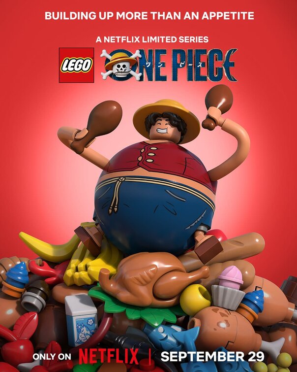 Lego One Piece Movie Poster