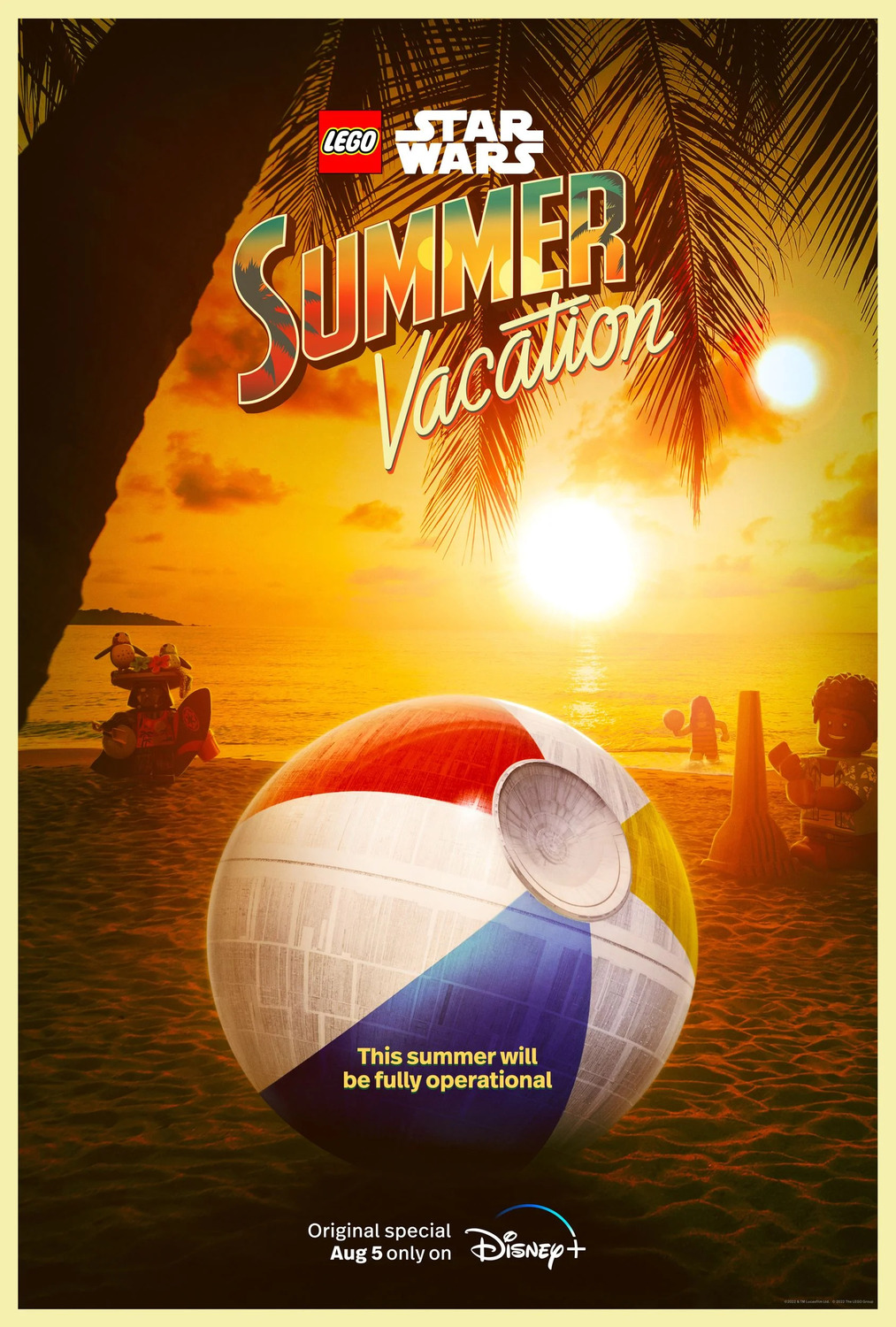 Extra Large TV Poster Image for Lego Star Wars Summer Vacation (#1 of 5)