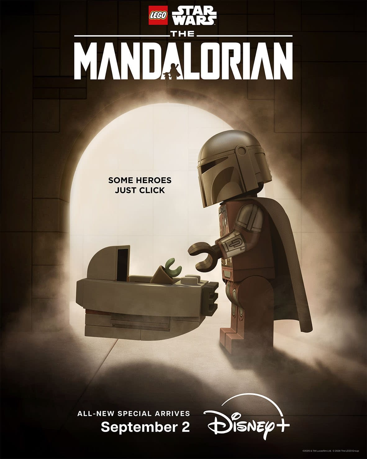 Extra Large TV Poster Image for Lego Star Wars: The Mandalorian 