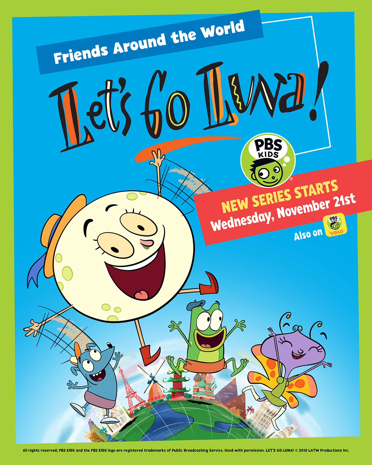 Extra Large TV Poster Image for Let's Go Luna! 