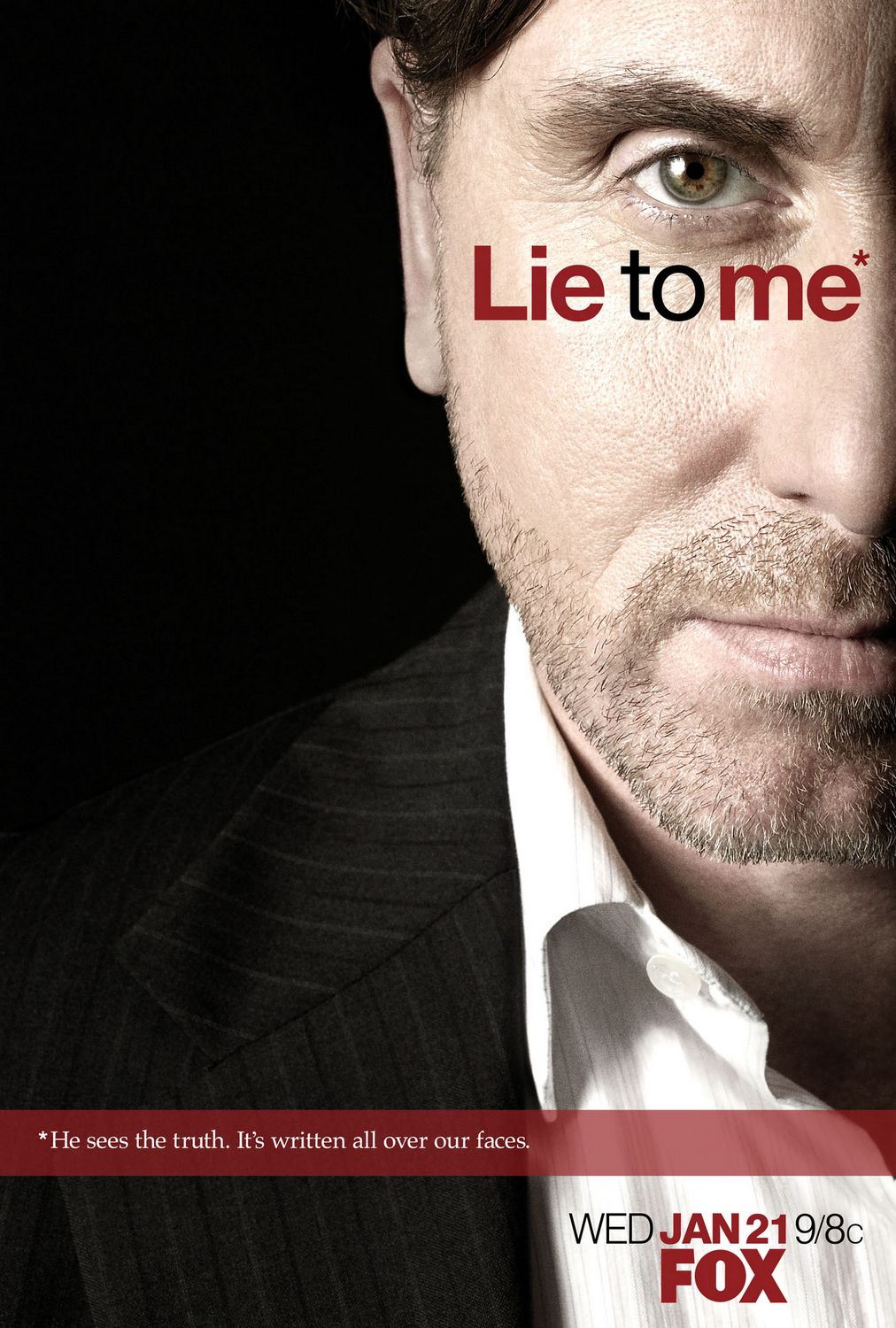 Extra Large TV Poster Image for Lie to Me (#1 of 4)