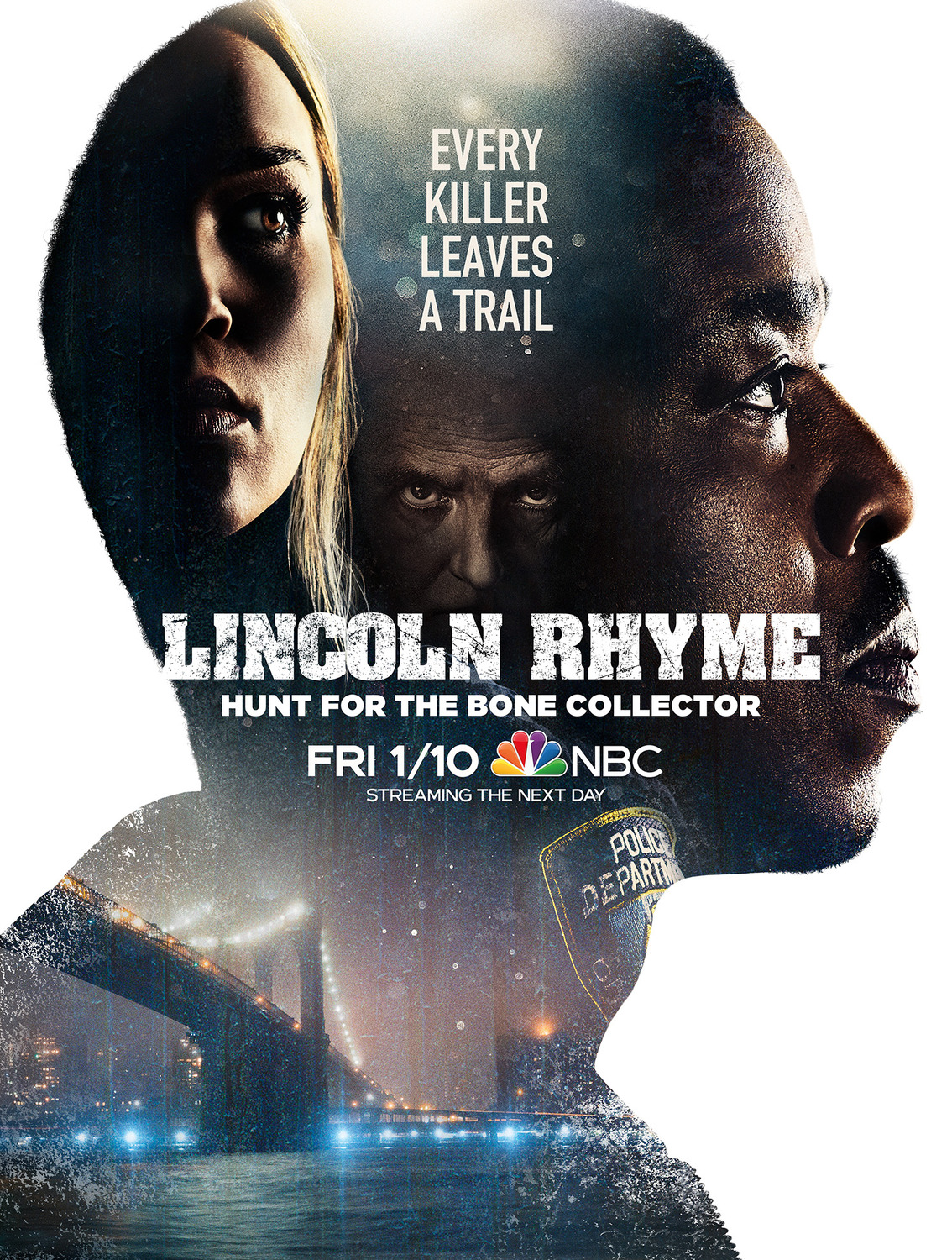 Extra Large Movie Poster Image for Lincoln Rhyme: Hunt for the Bone Collector 