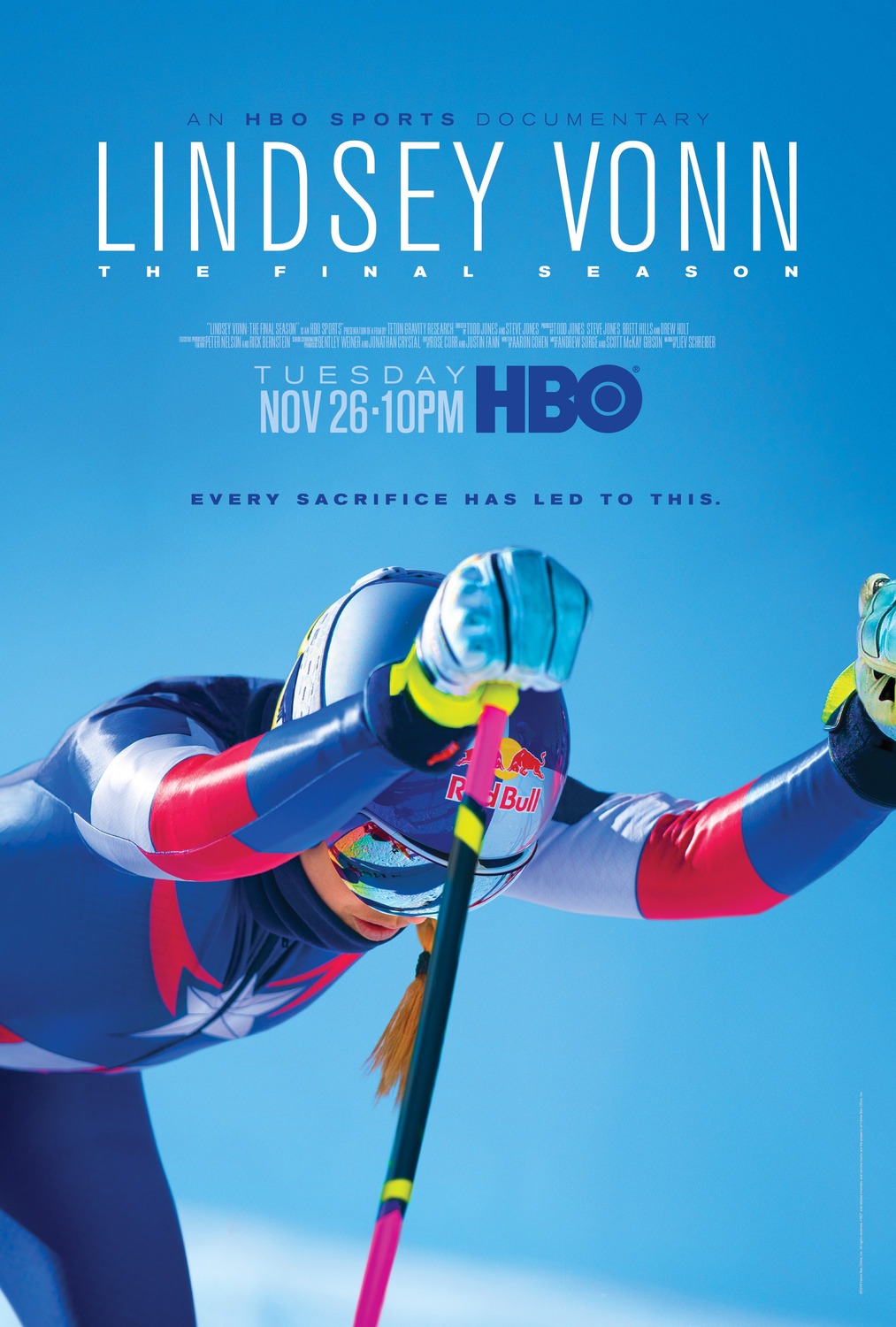 Extra Large TV Poster Image for Lindsey Vonn: The Final Season 
