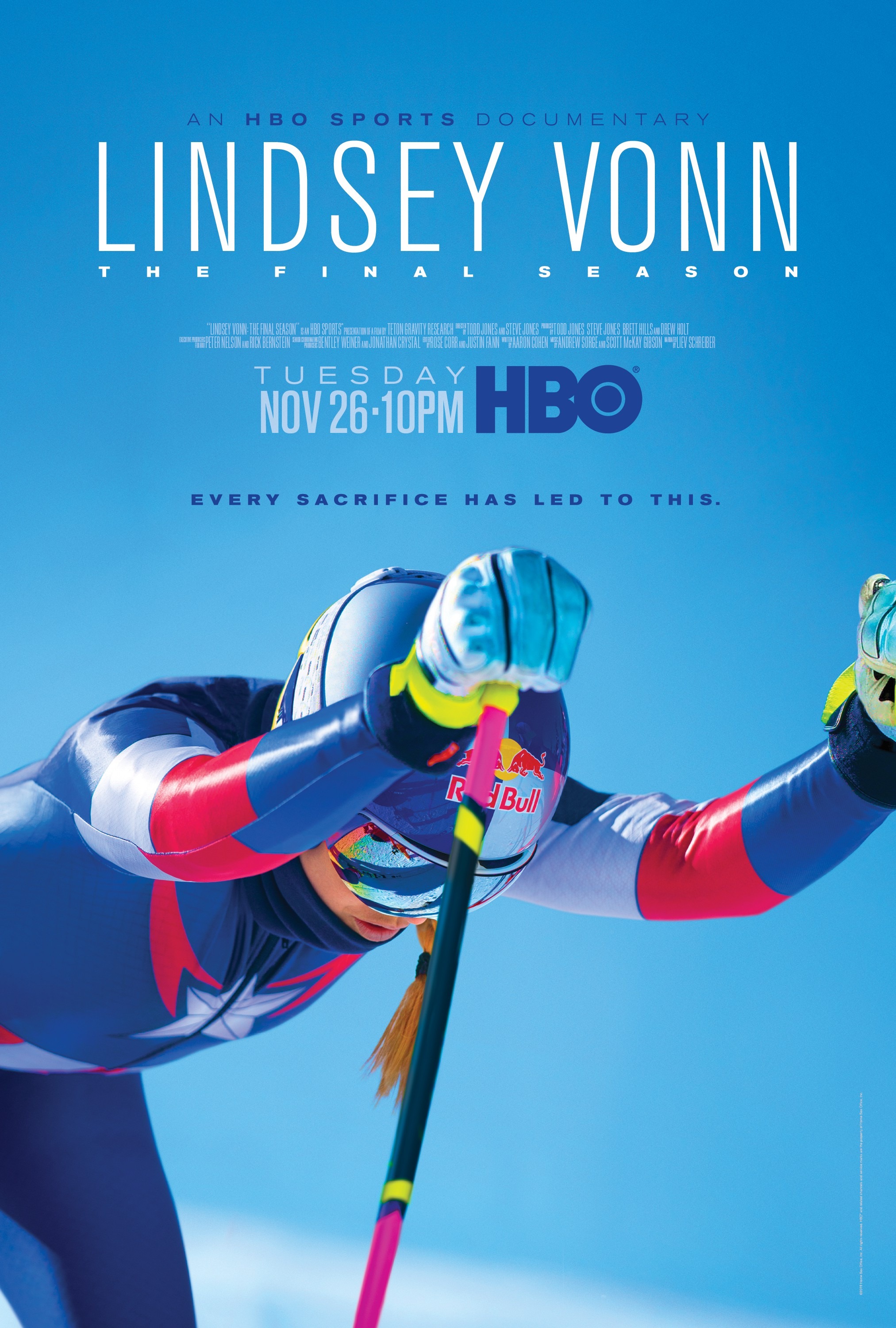 Mega Sized TV Poster Image for Lindsey Vonn: The Final Season 