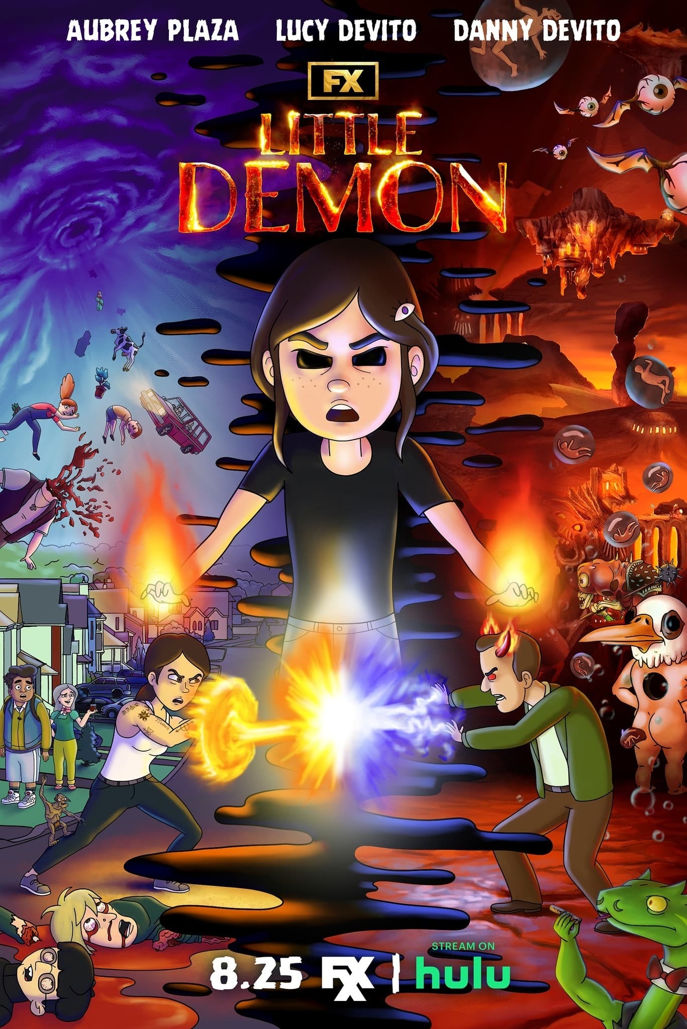 Mega Sized TV Poster Image for Little Demon 