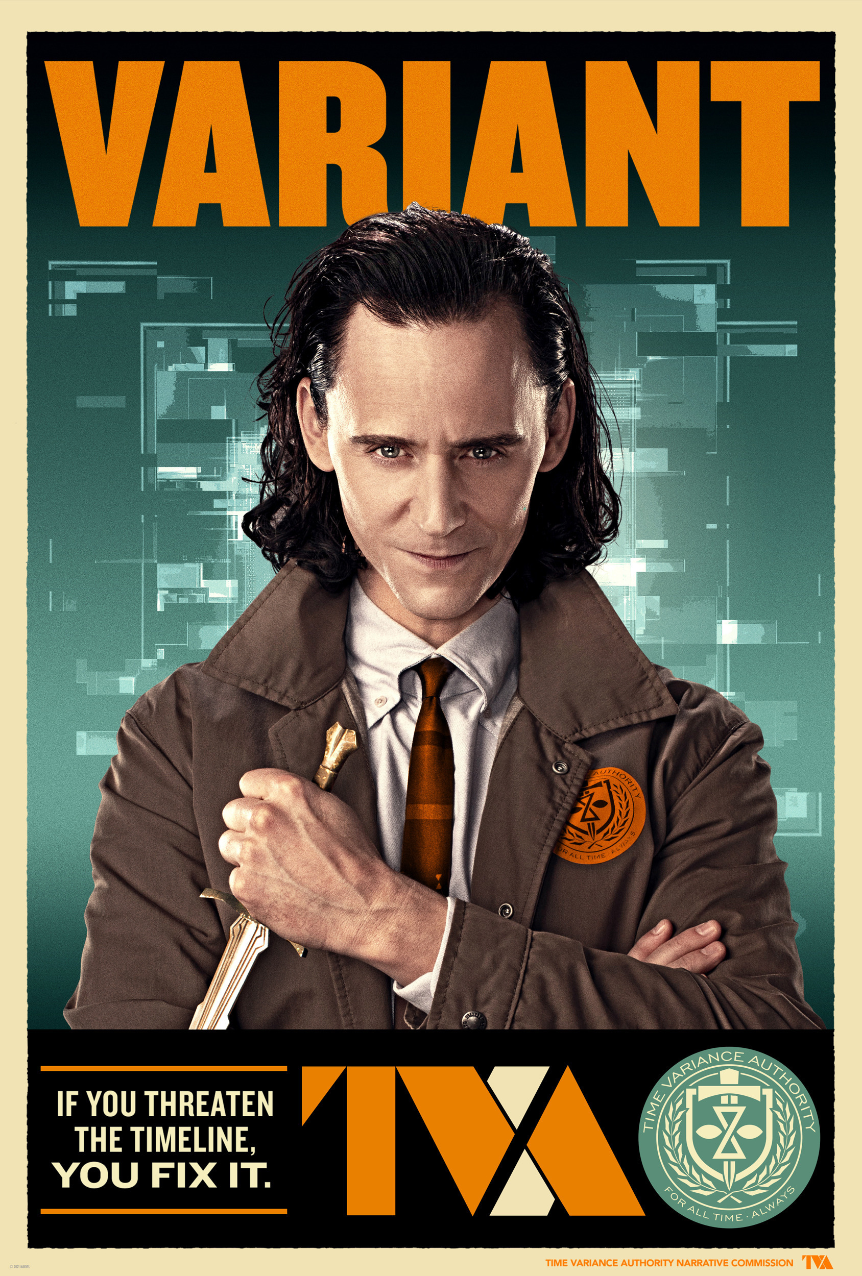 Mega Sized TV Poster Image for Loki (#16 of 34)