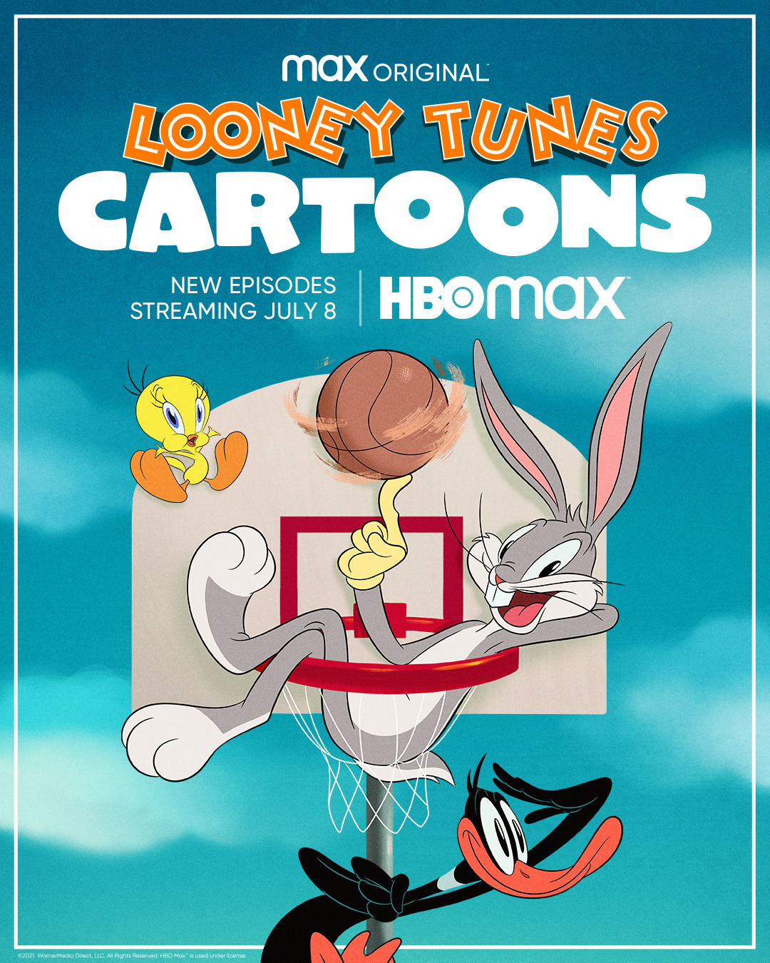 Extra Large TV Poster Image for Looney Tunes Cartoons (#2 of 5)