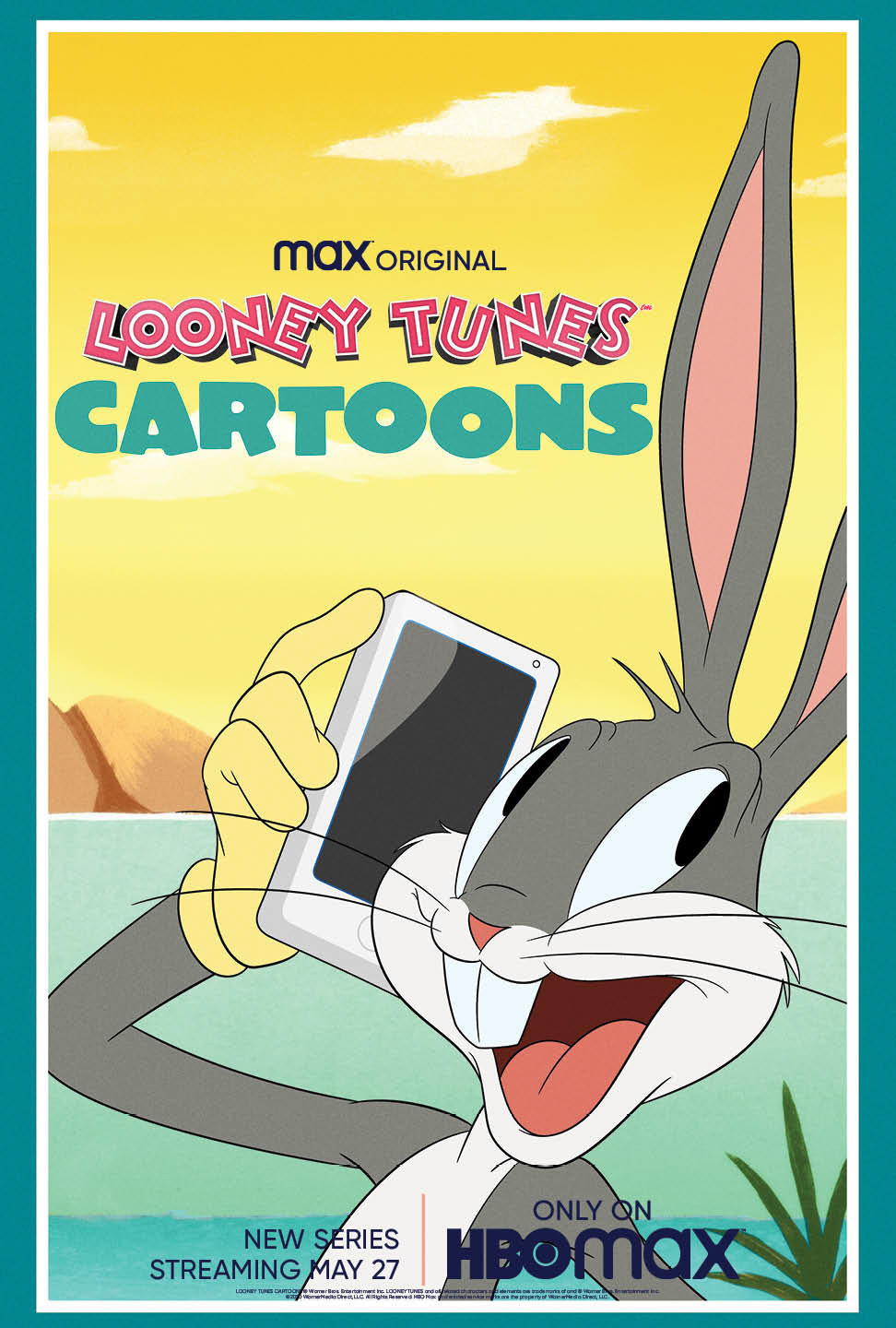 Extra Large TV Poster Image for Looney Tunes Cartoons (#1 of 5)