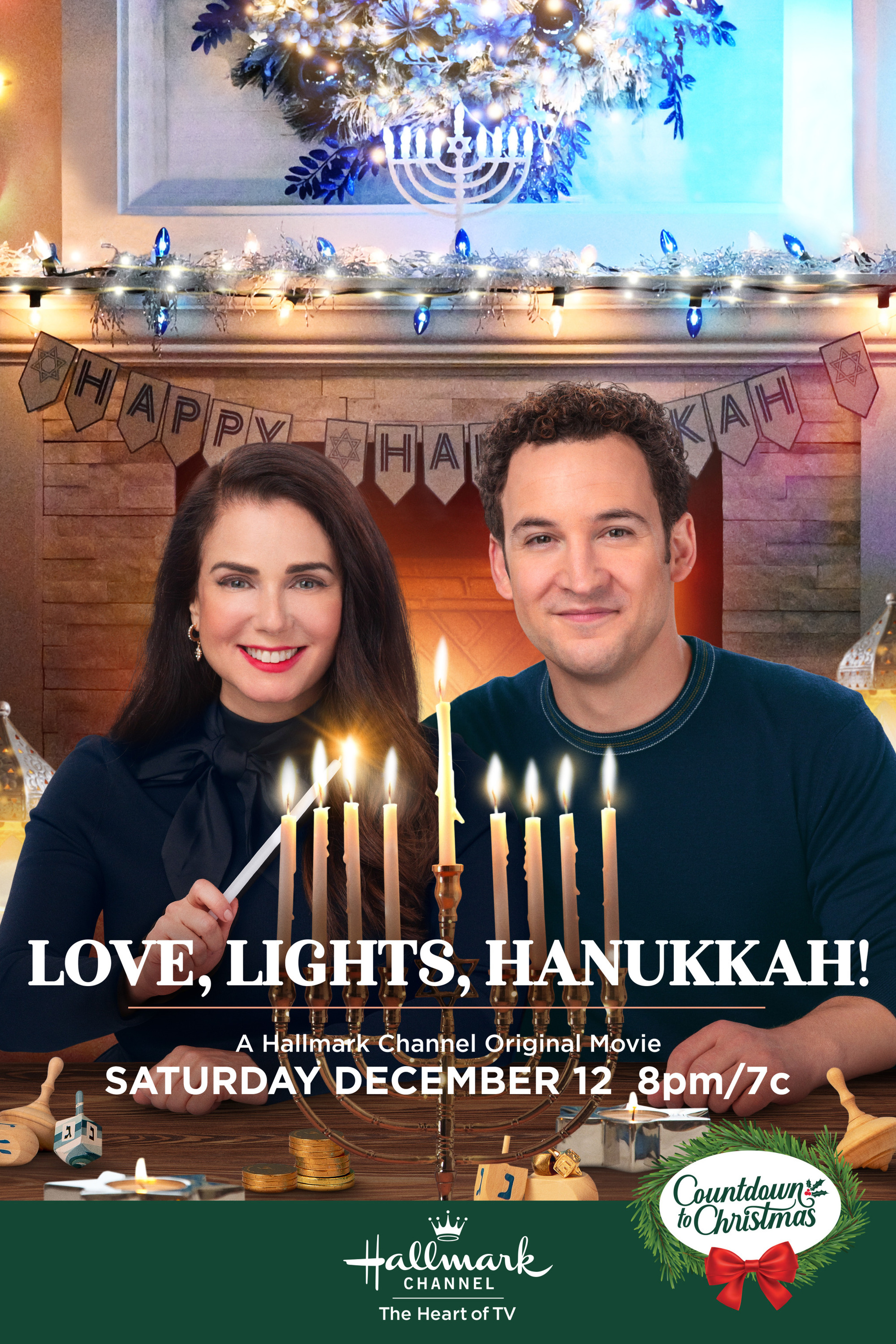 Mega Sized TV Poster Image for Love, Lights, Hanukkah! 