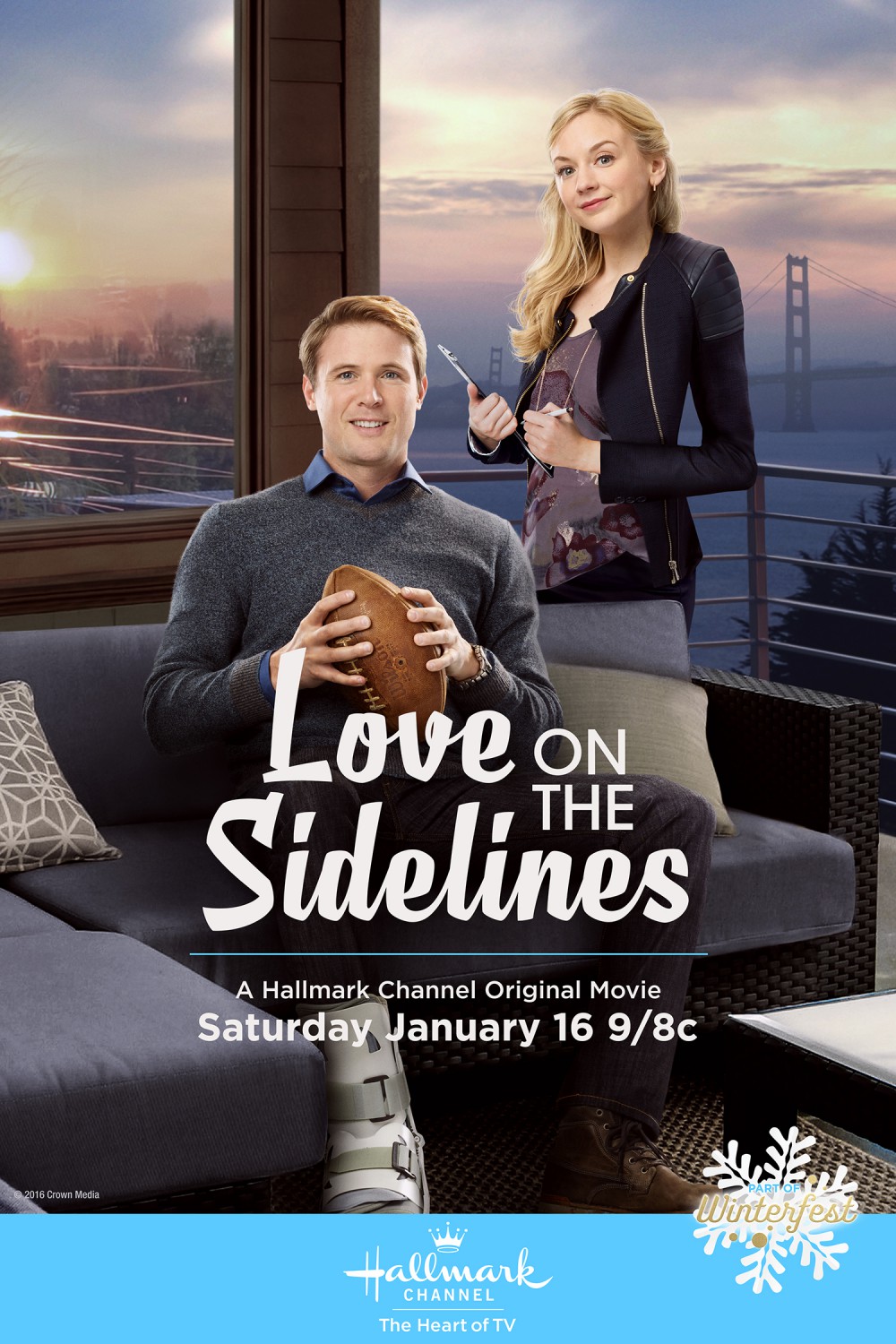 Extra Large TV Poster Image for Love on the Sidelines 