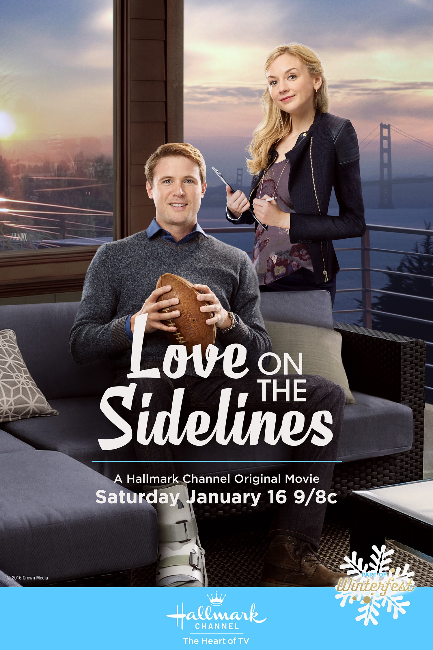 Mega Sized TV Poster Image for Love on the Sidelines 