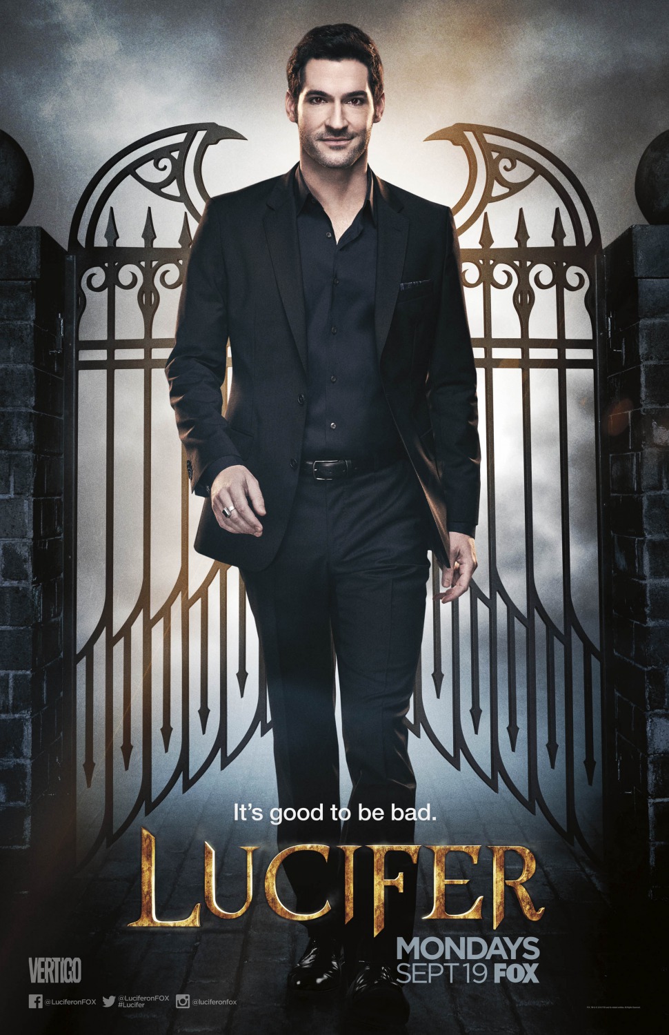 Extra Large TV Poster Image for Lucifer (#2 of 22)
