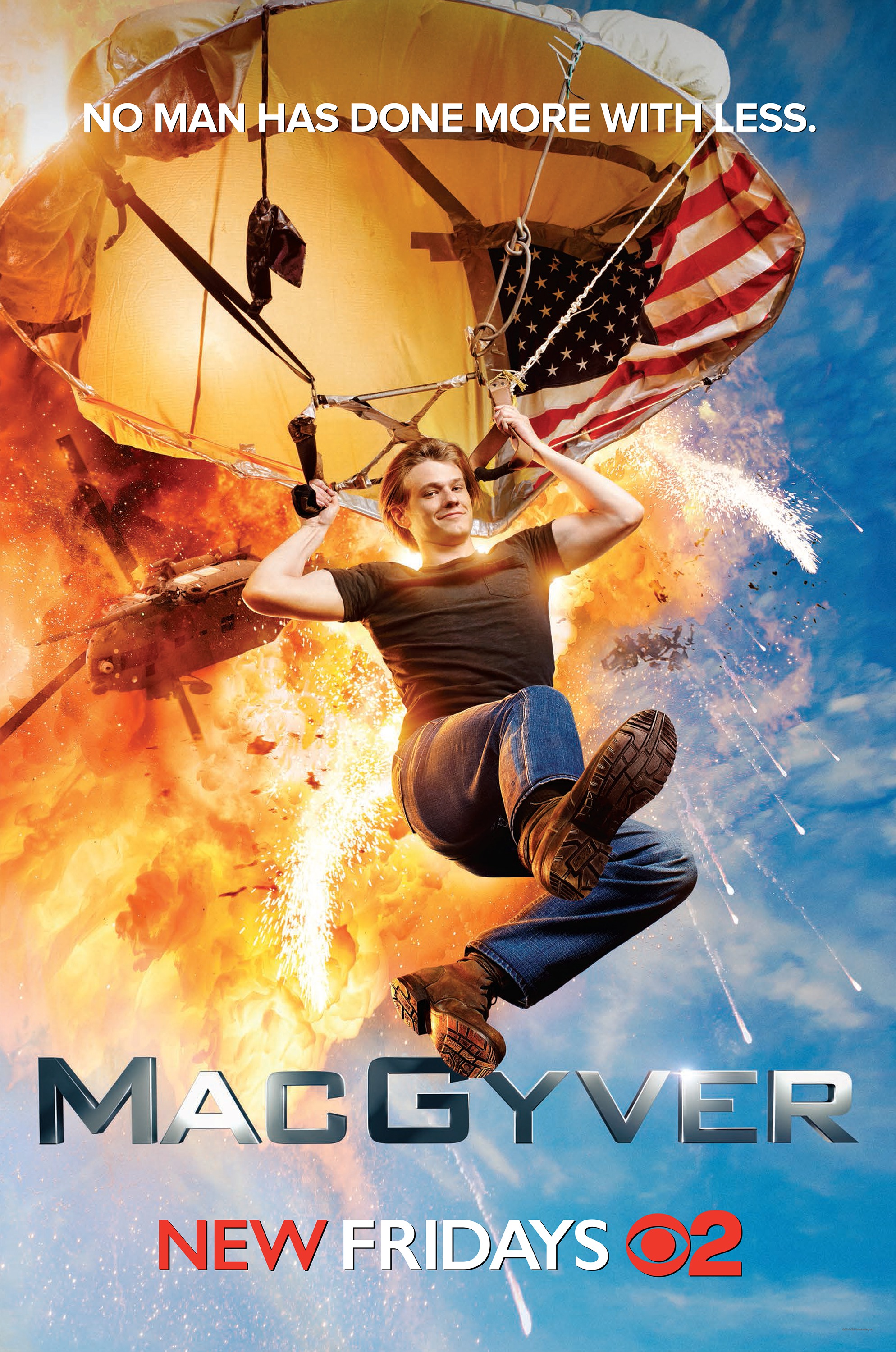 Mega Sized Movie Poster Image for MacGyver 
