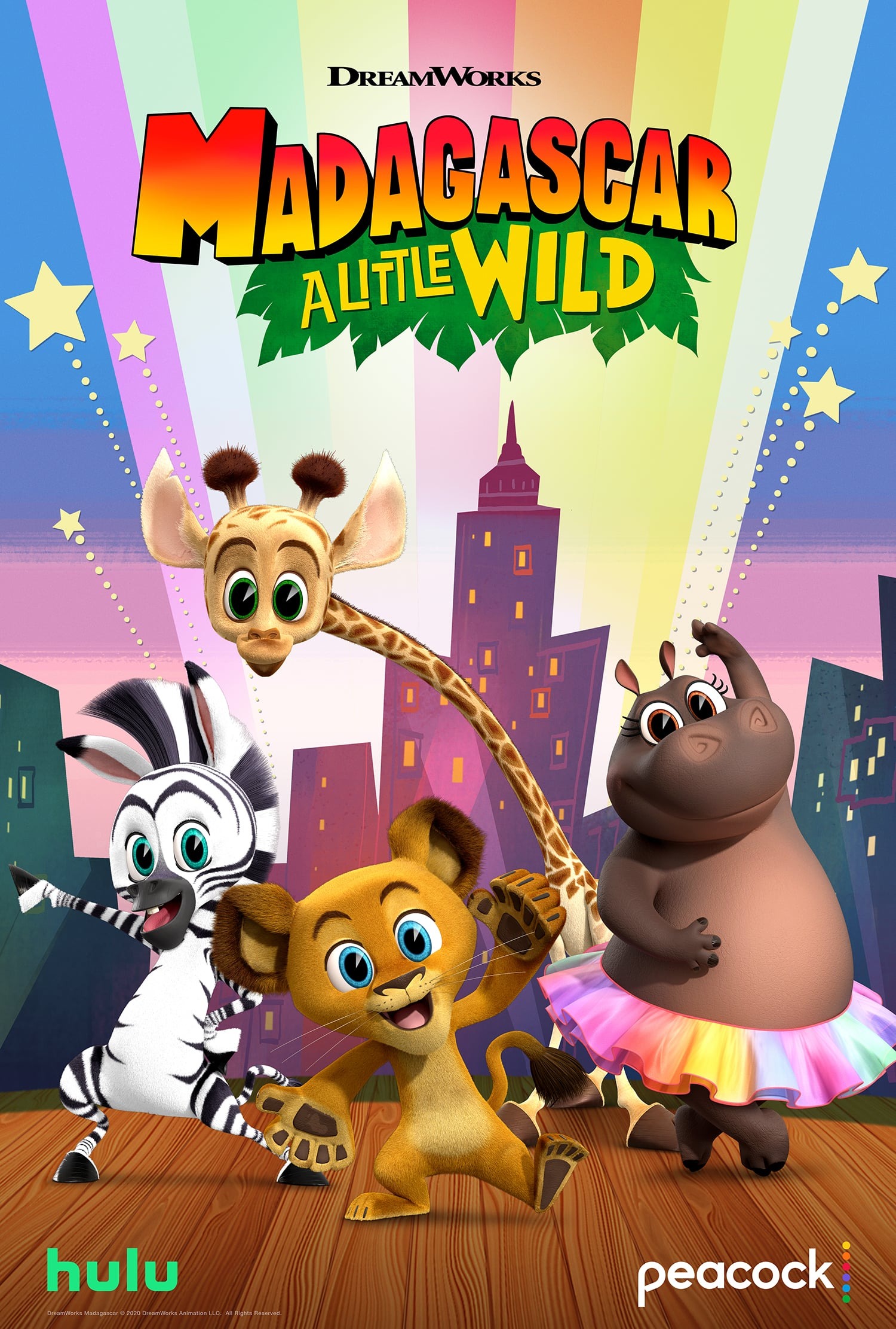 Mega Sized TV Poster Image for Madagascar: A Little Wild 