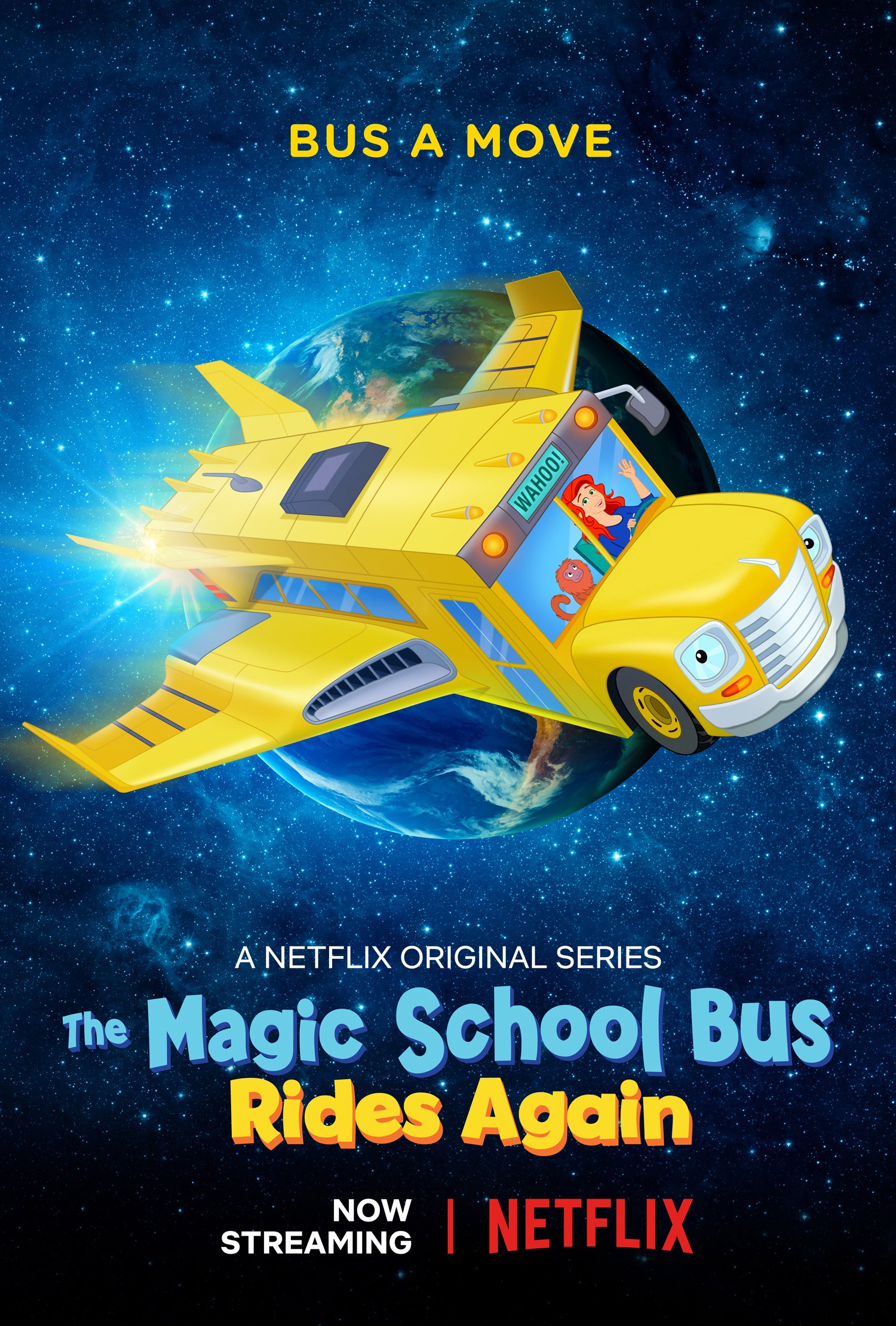 Mega Sized TV Poster Image for The Magic School Bus Rides Again 