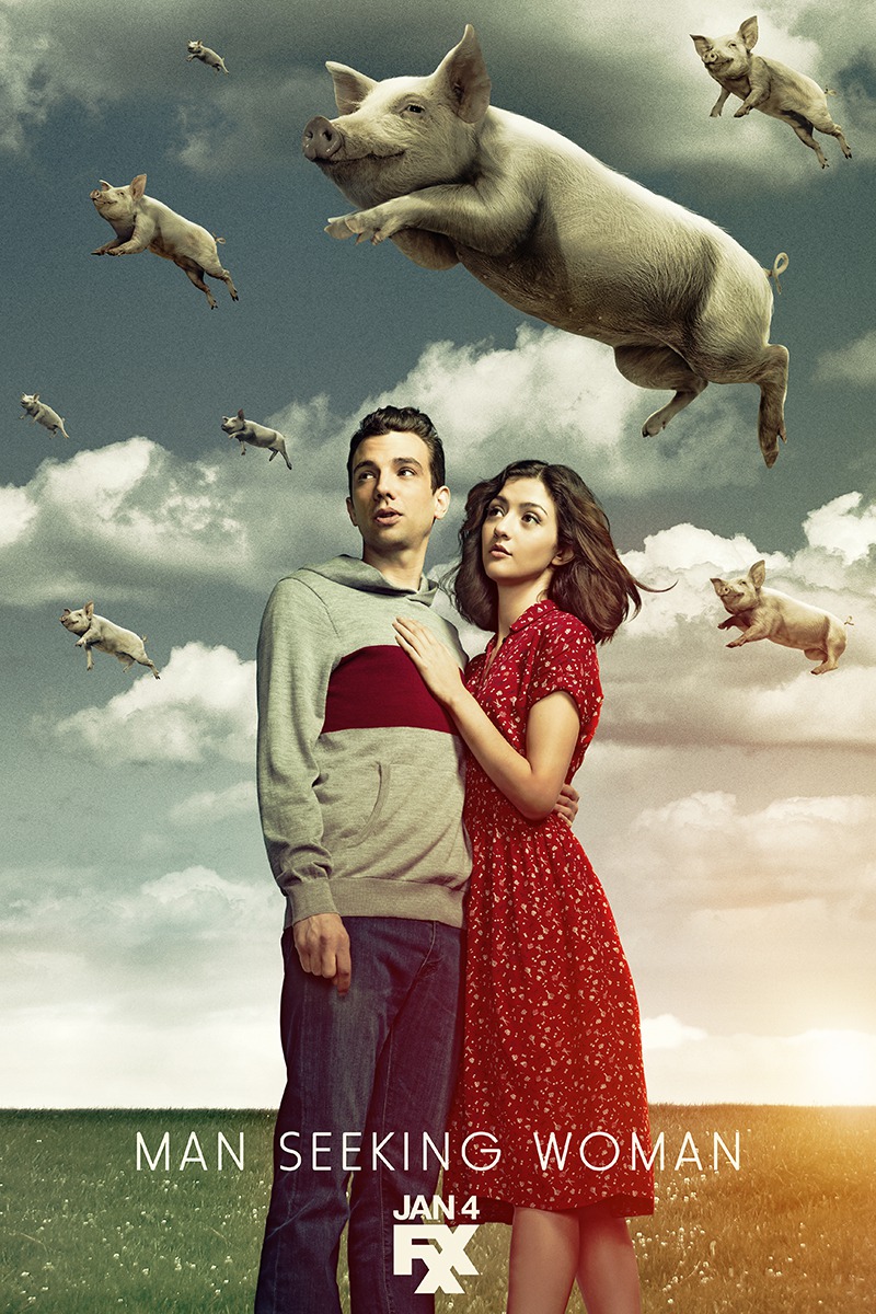 Extra Large TV Poster Image for Man Seeking Woman (#2 of 3)