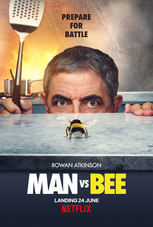 Man vs. Bee Movie Poster