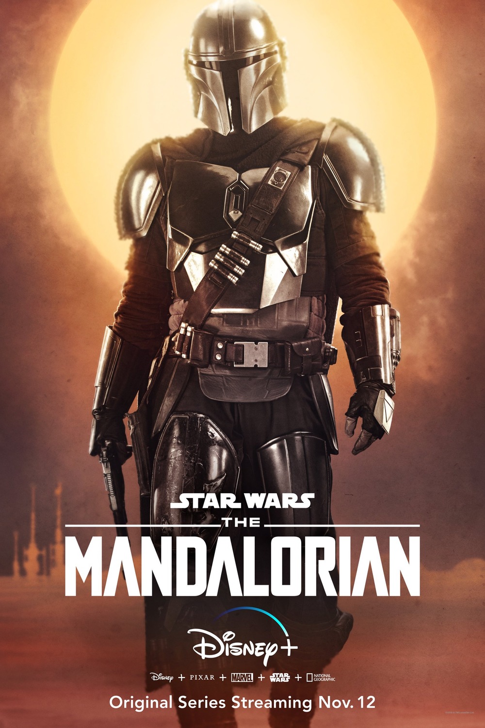 Extra Large TV Poster Image for The Mandalorian (#2 of 49)