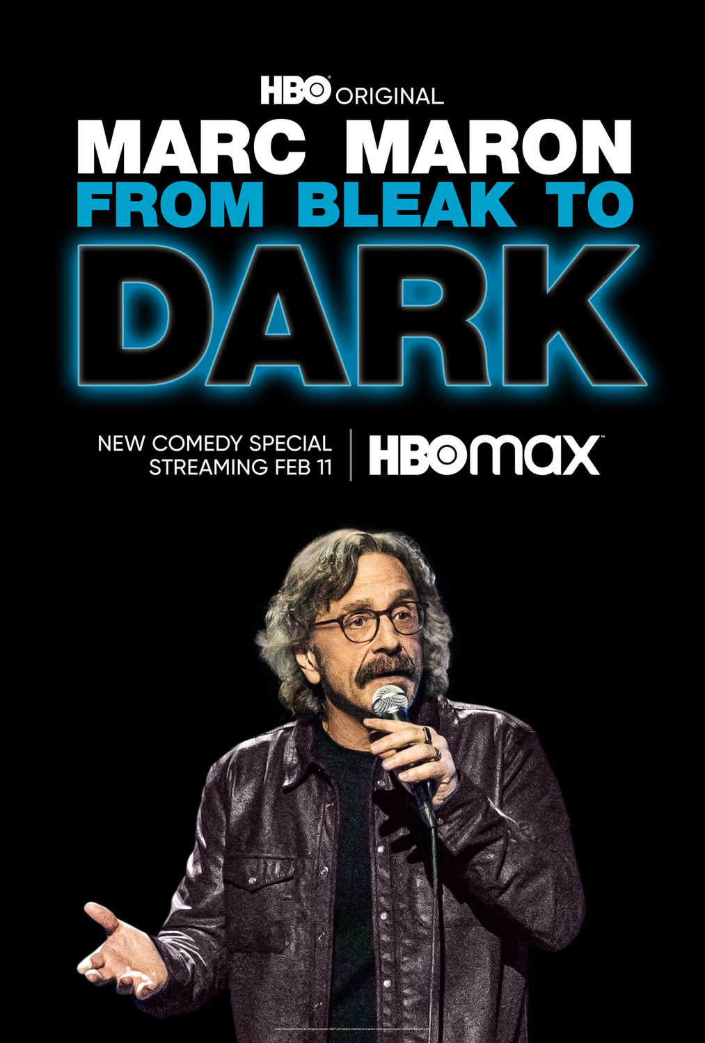 Extra Large TV Poster Image for Marc Maron: From Bleak to Dark 