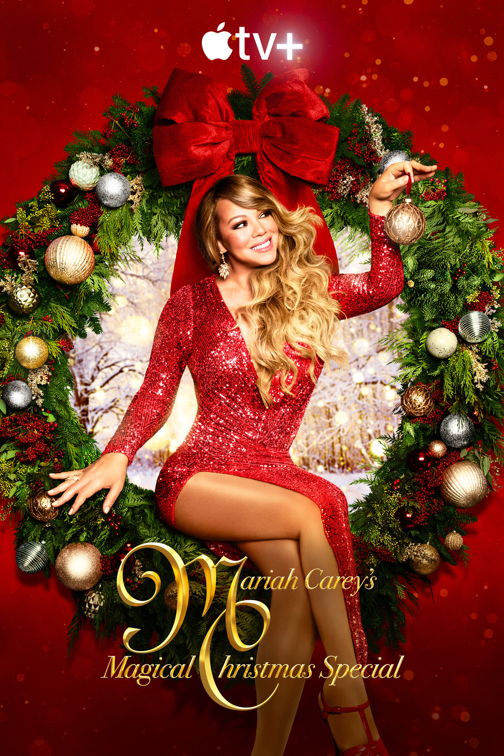 Extra Large TV Poster Image for Mariah Carey's Magical Christmas Special 