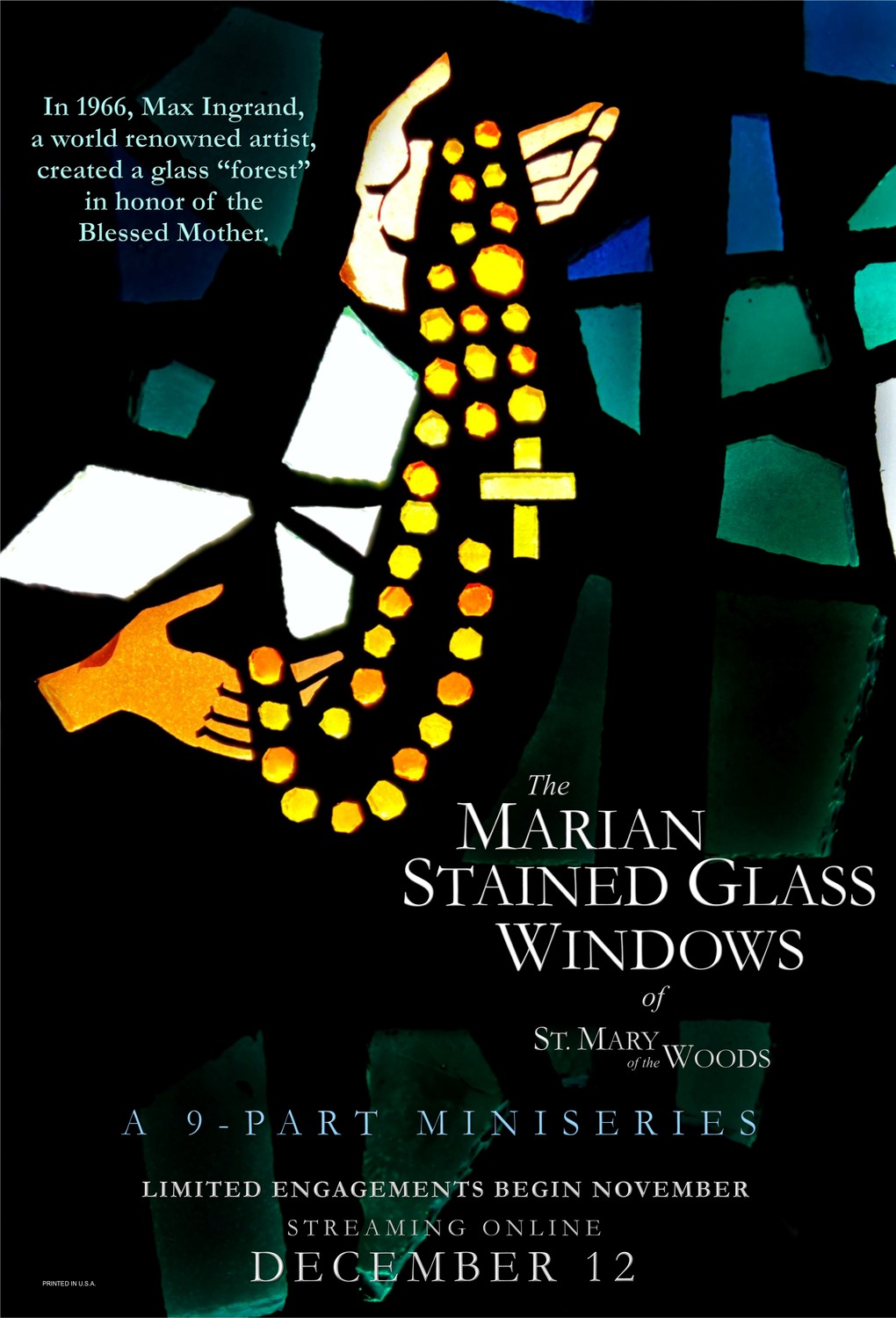 Extra Large TV Poster Image for The Marian Stained Glass Windows (#4 of 5)