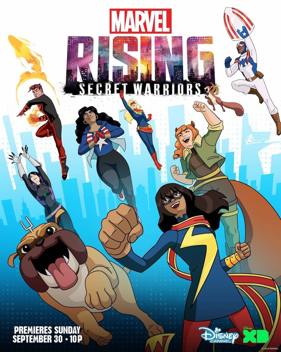 Extra Large TV Poster Image for Marvel Rising: Secret Warriors 
