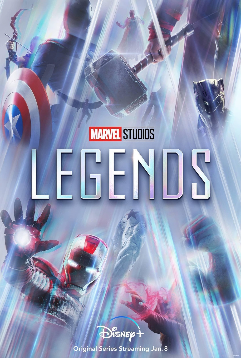 Extra Large TV Poster Image for Marvel Studios LEGENDS 